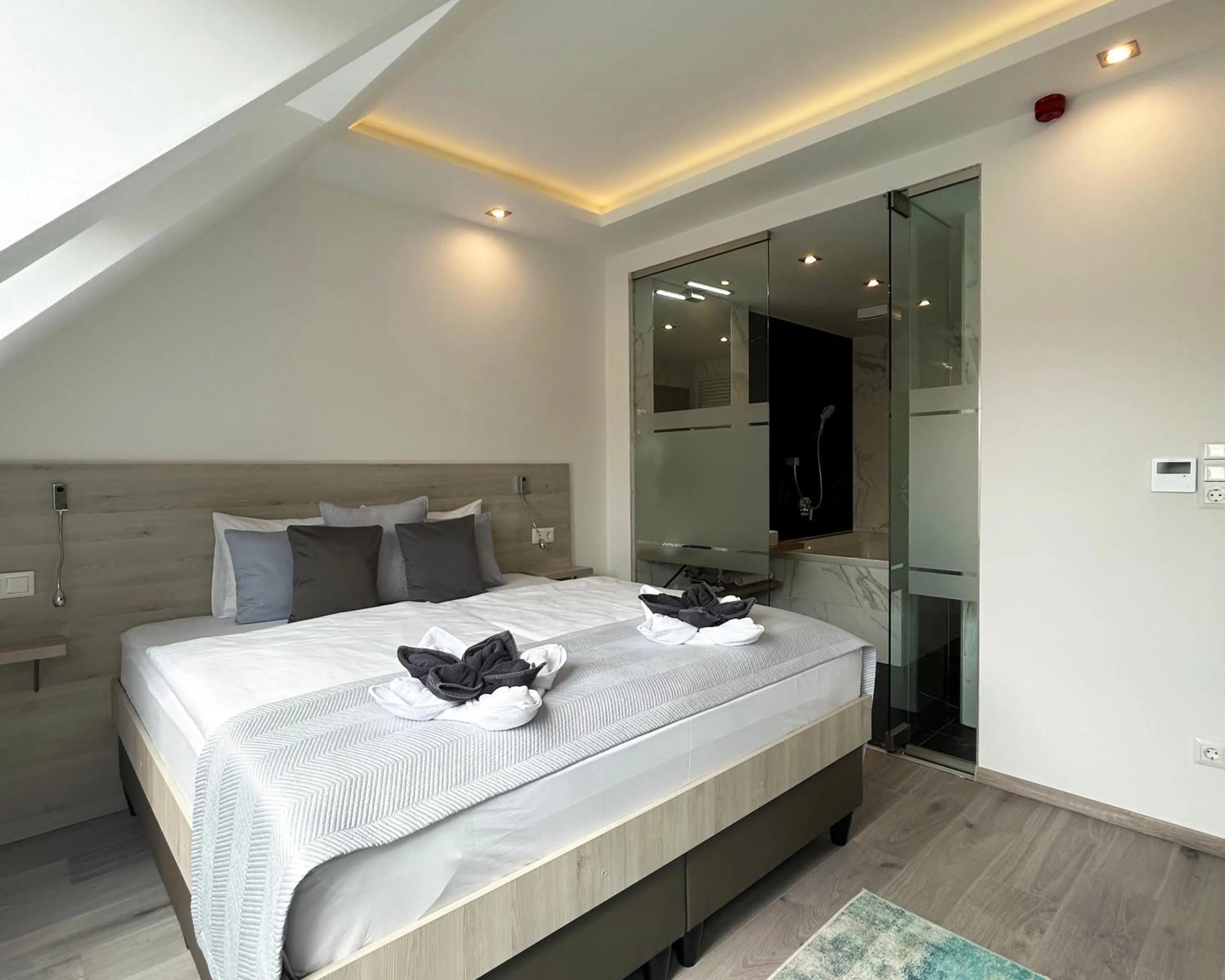 Bed in Fibula Residence Hotel & Wellness - Adults Only