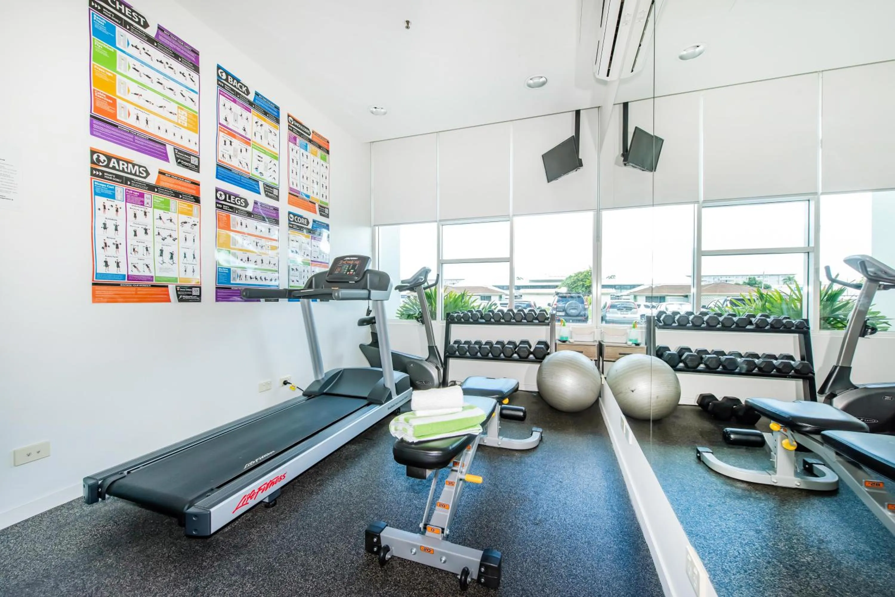 Fitness centre/facilities in Lanai Riverside Apartments