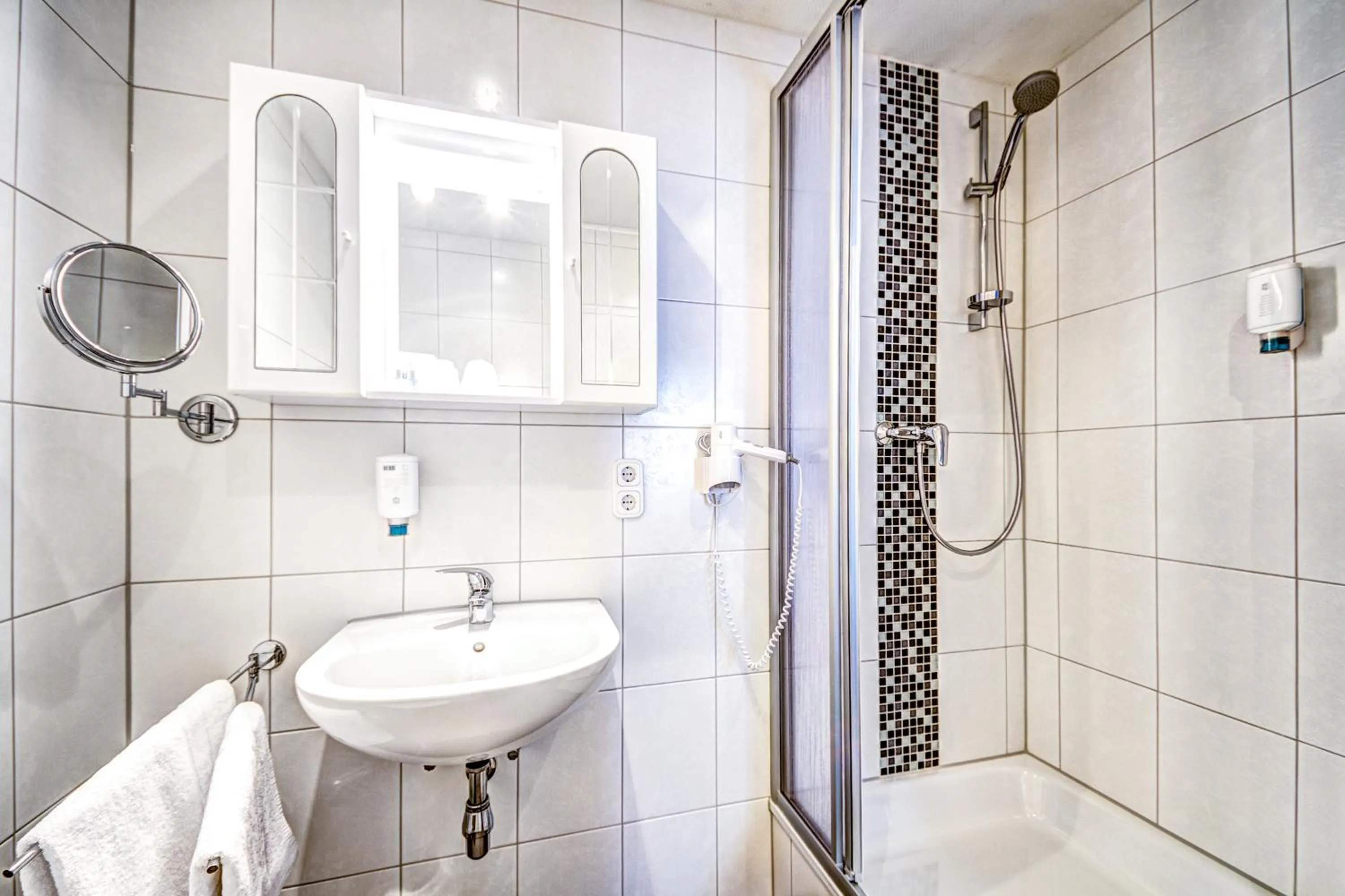 Bathroom in Hotel Alt Montjoie