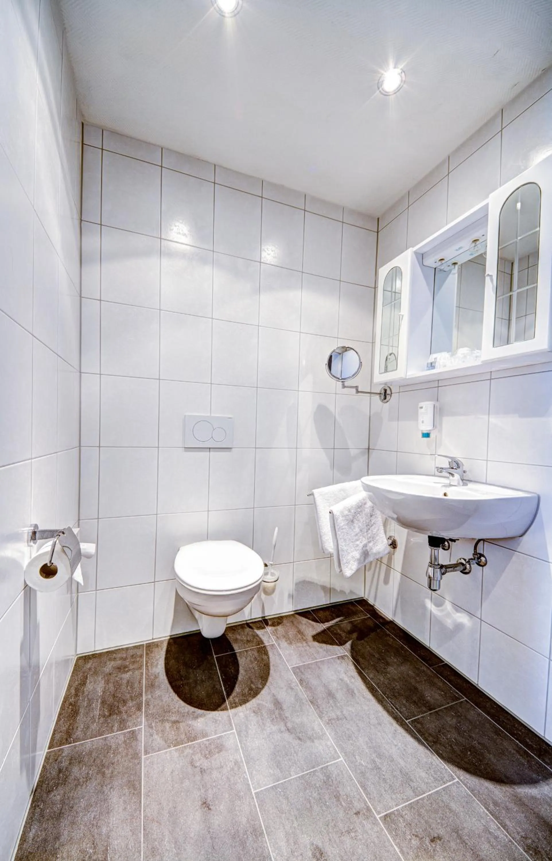 Bathroom in Hotel Alt Montjoie