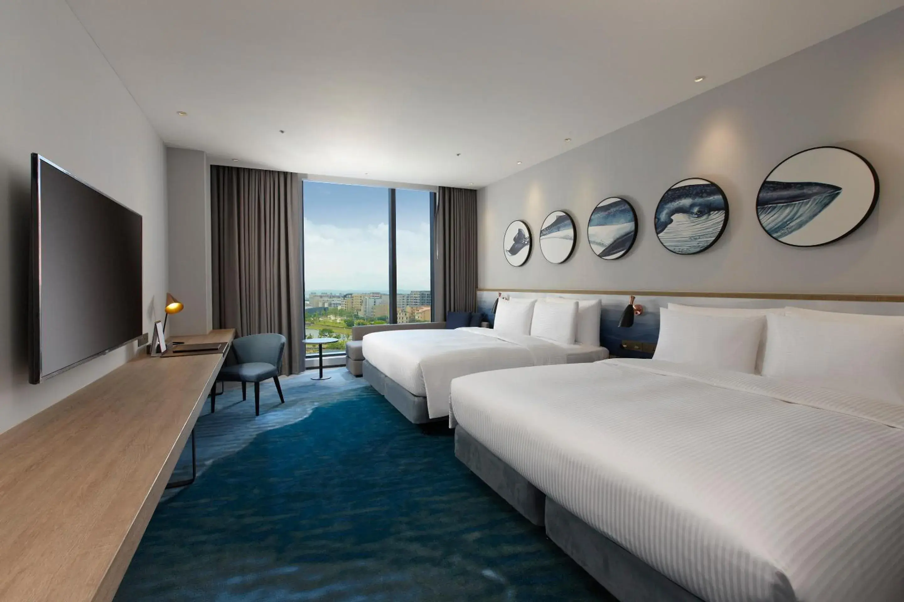 Bed in COZZI Blu Bed in COZZI Blu