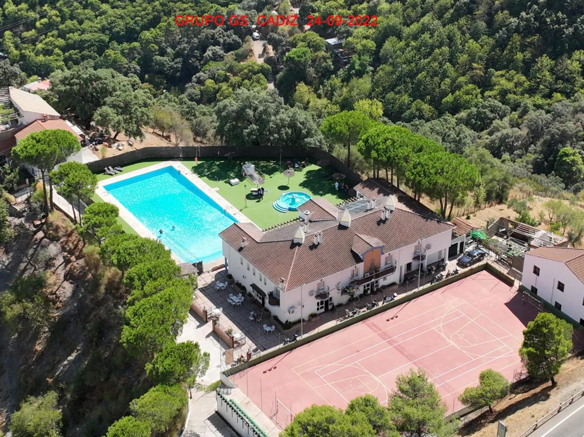 Bird's eye view in La Fuentecilla