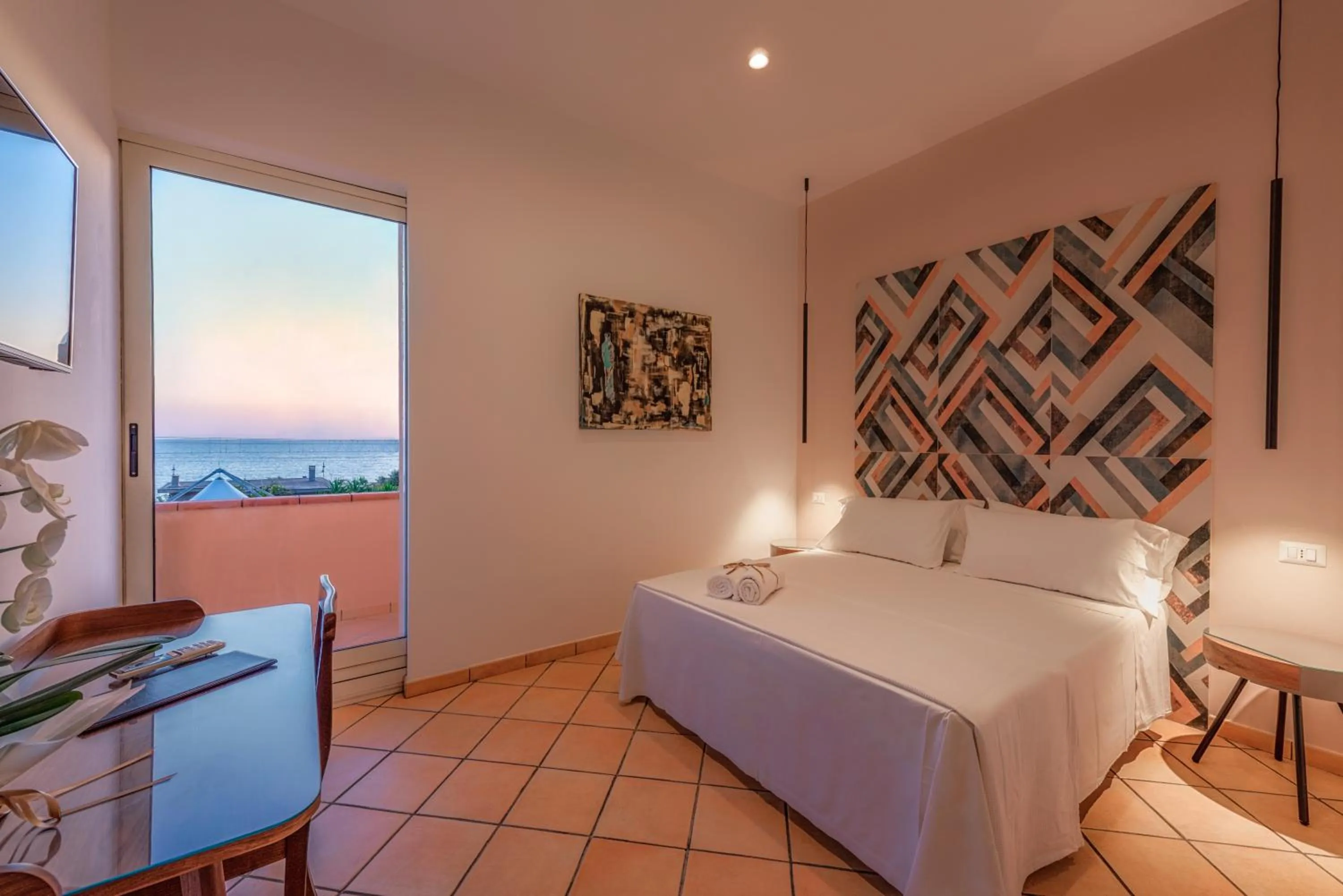 Photo of the whole room, Bed in La Risacca Relais B&B