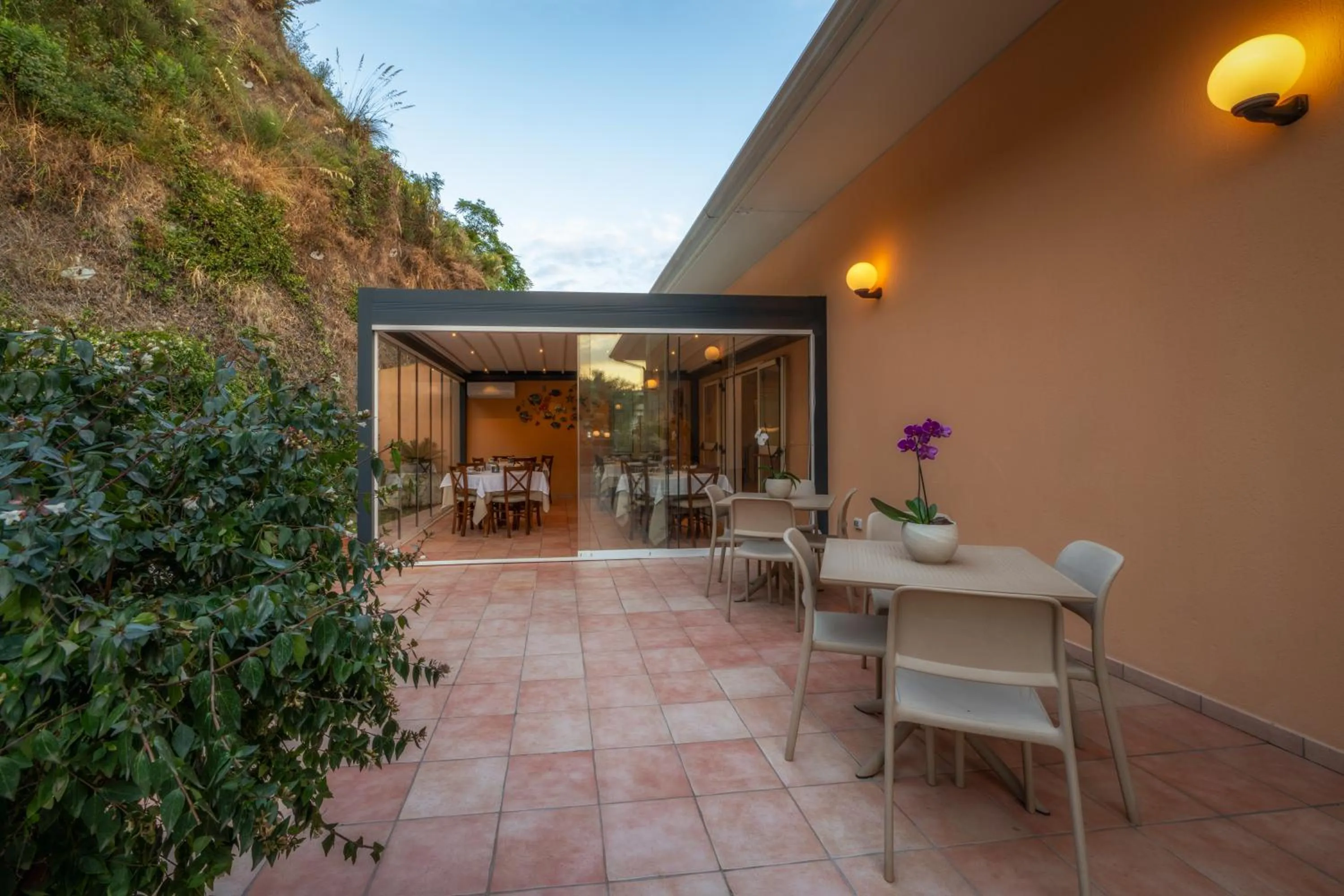 Restaurant/places to eat in La Risacca Relais B&B