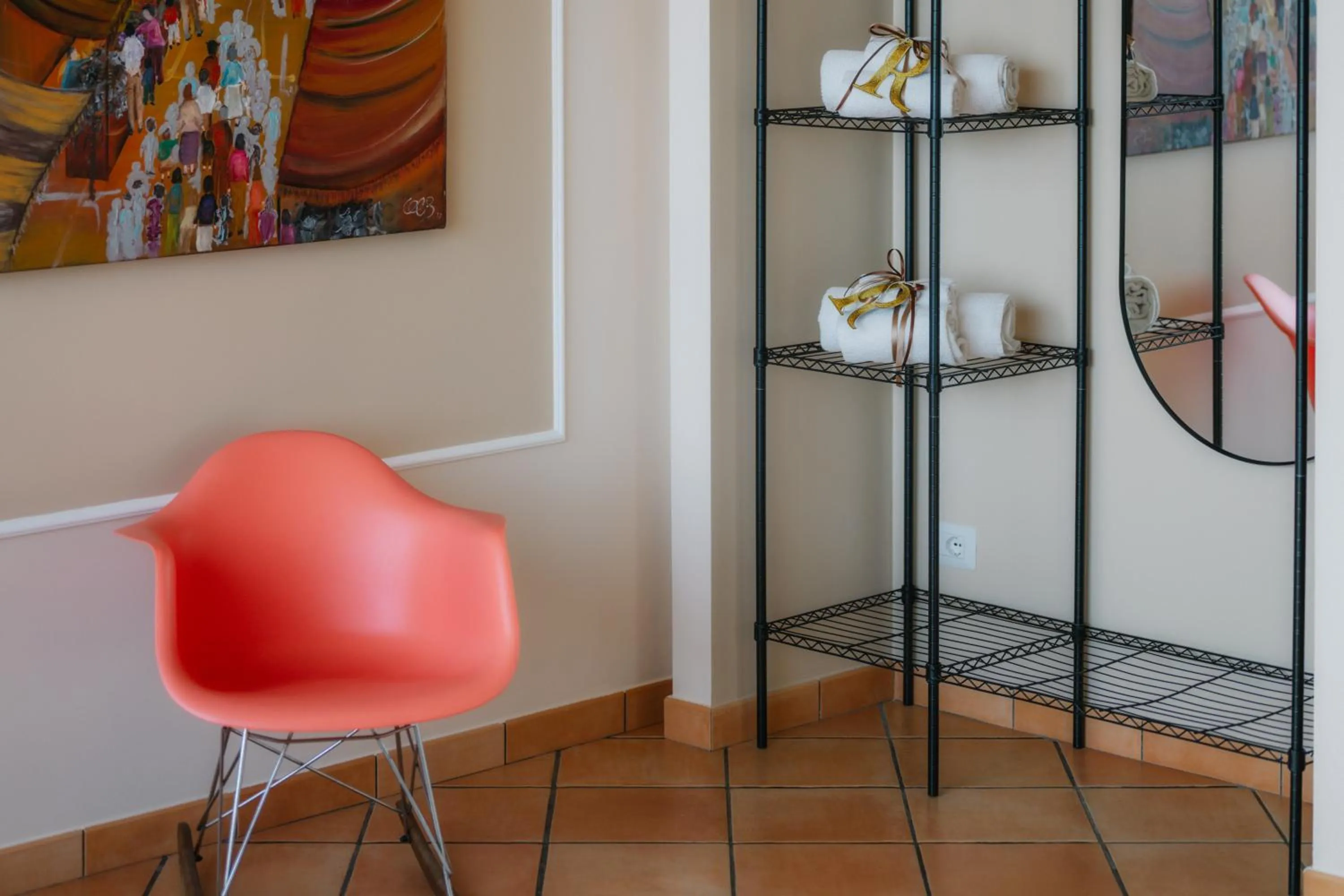 Decorative detail in La Risacca Relais B&B