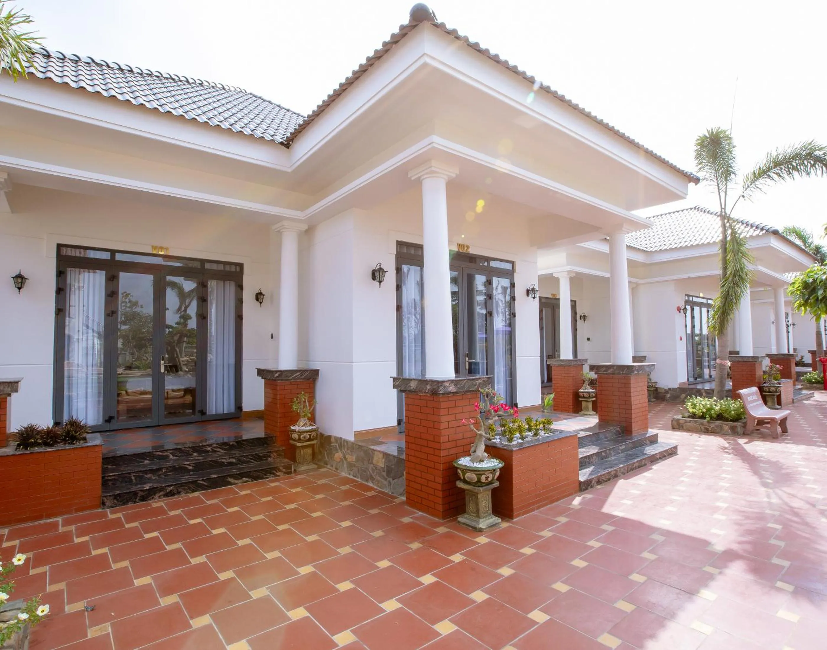 Facade/entrance in Thien An Hotel