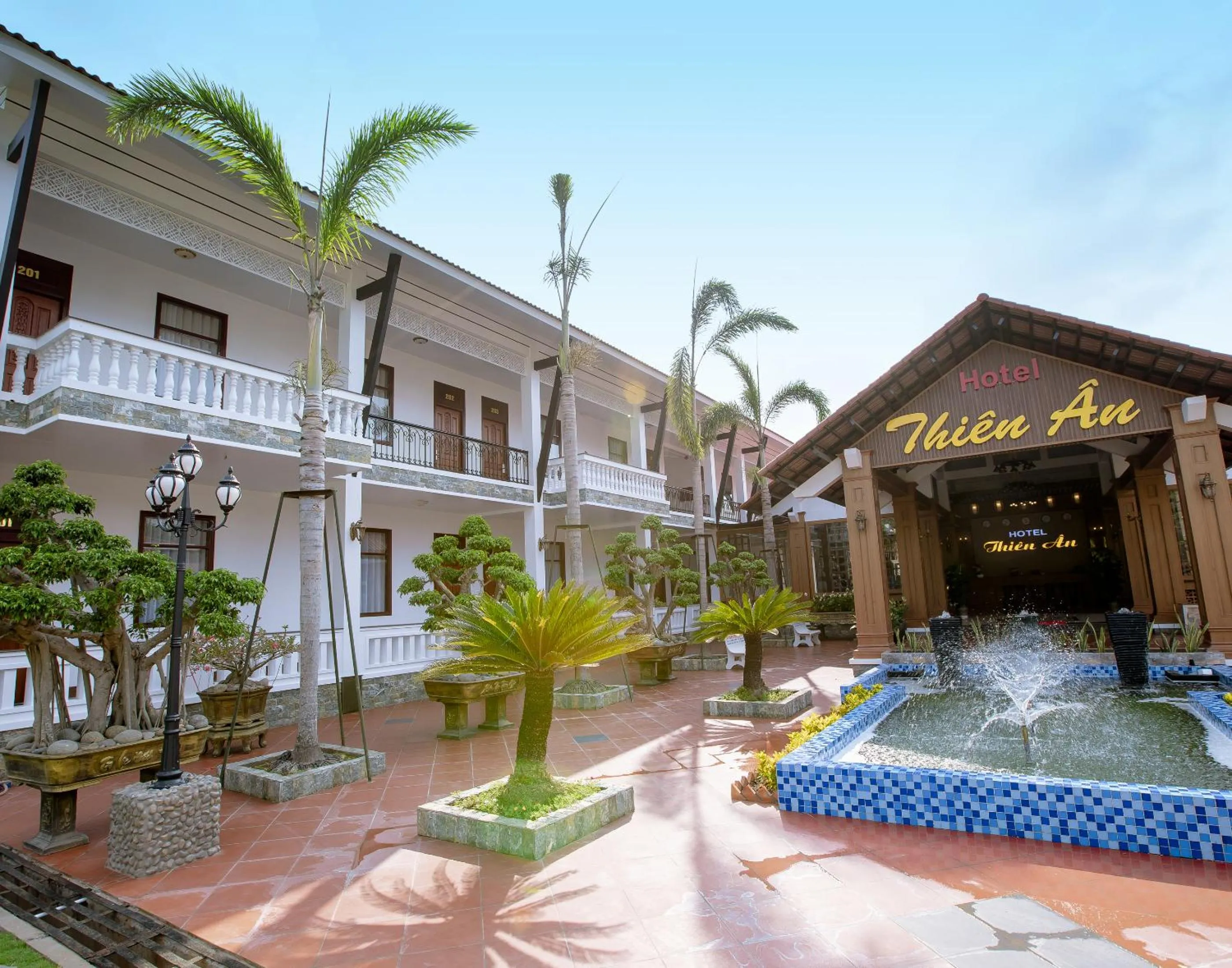 Property logo or sign in Thien An Hotel