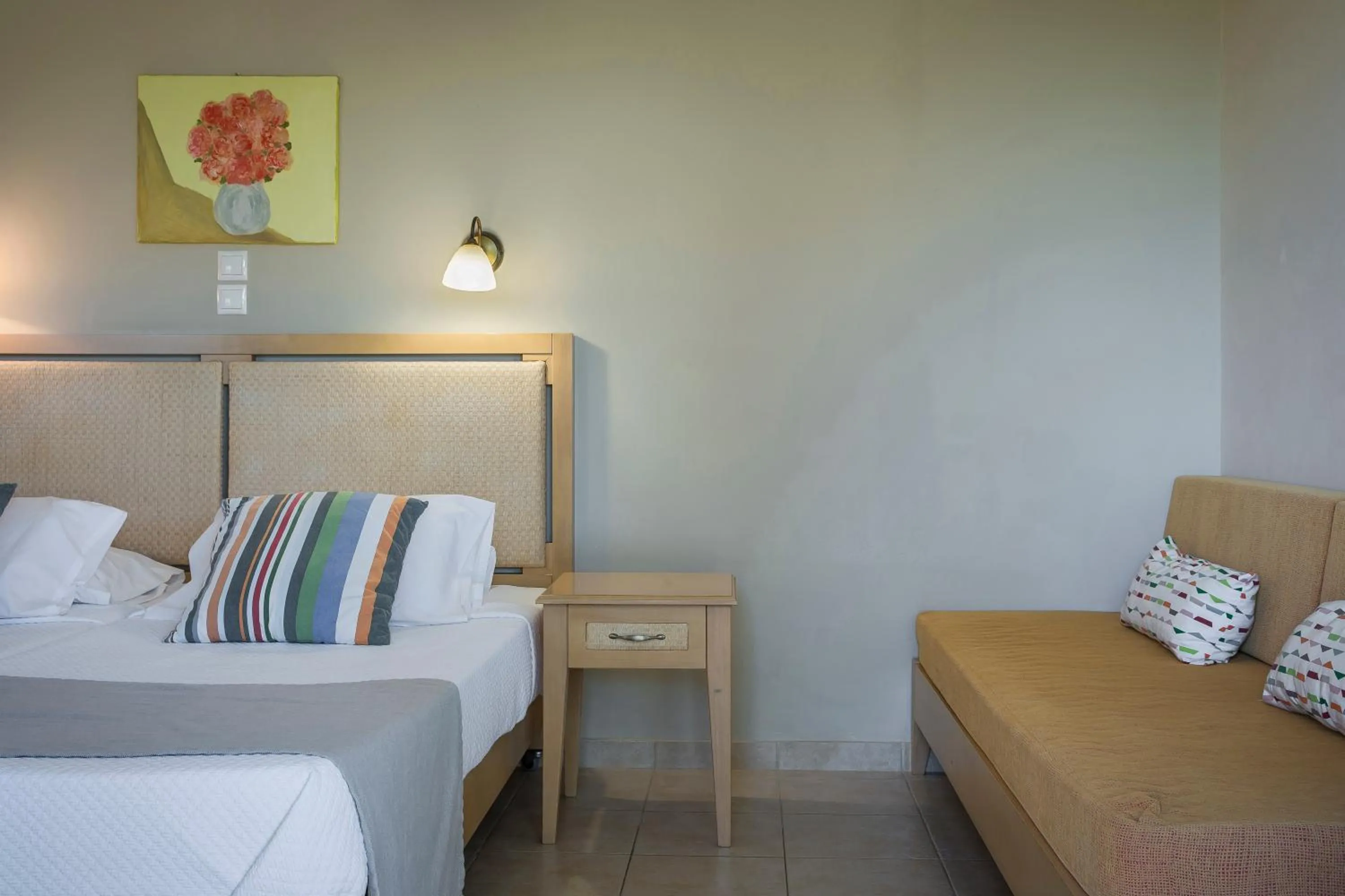 Bed in ASTRA Village Resort