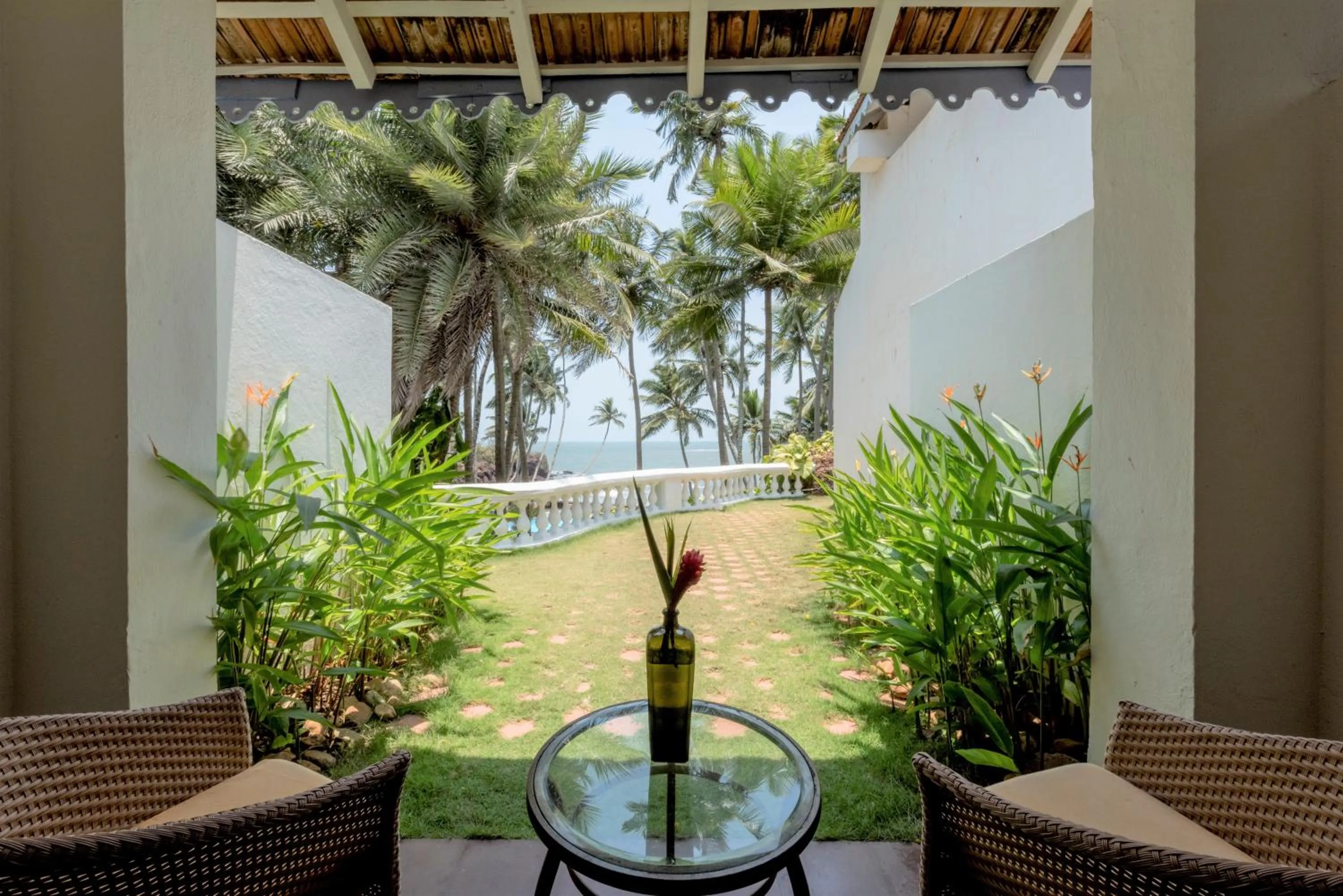Balcony/Terrace in Prainha Resort By The Sea