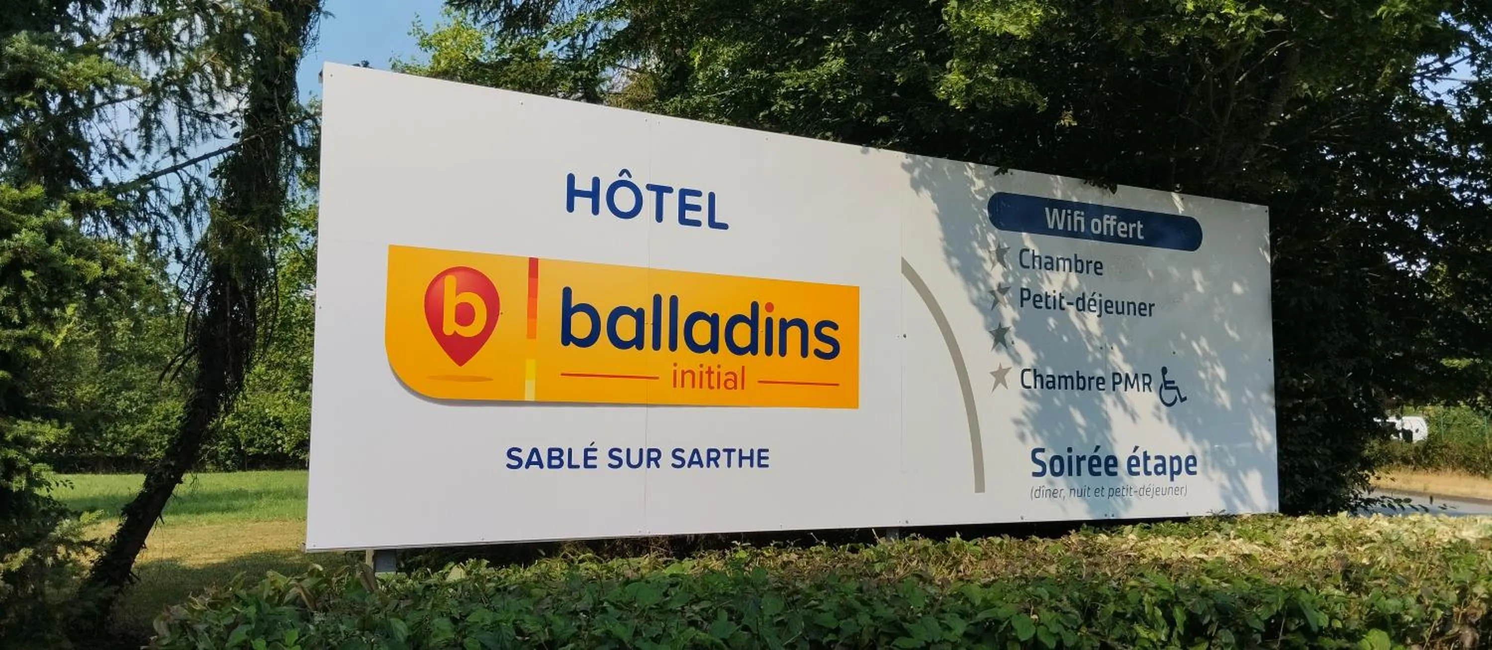 Property logo or sign in initial by balladins Sable sur Sarthe