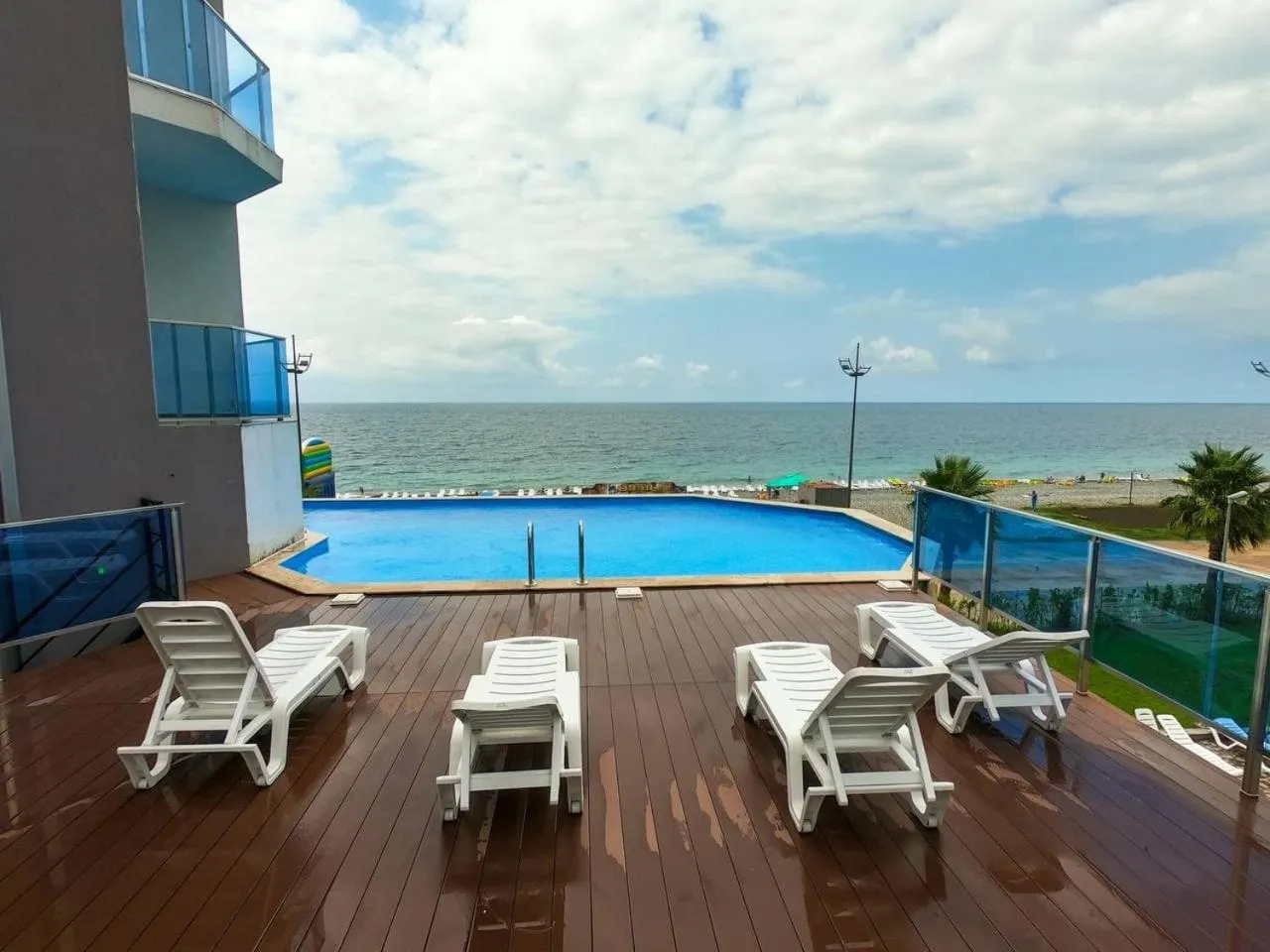 Pool view in Pano Hotel