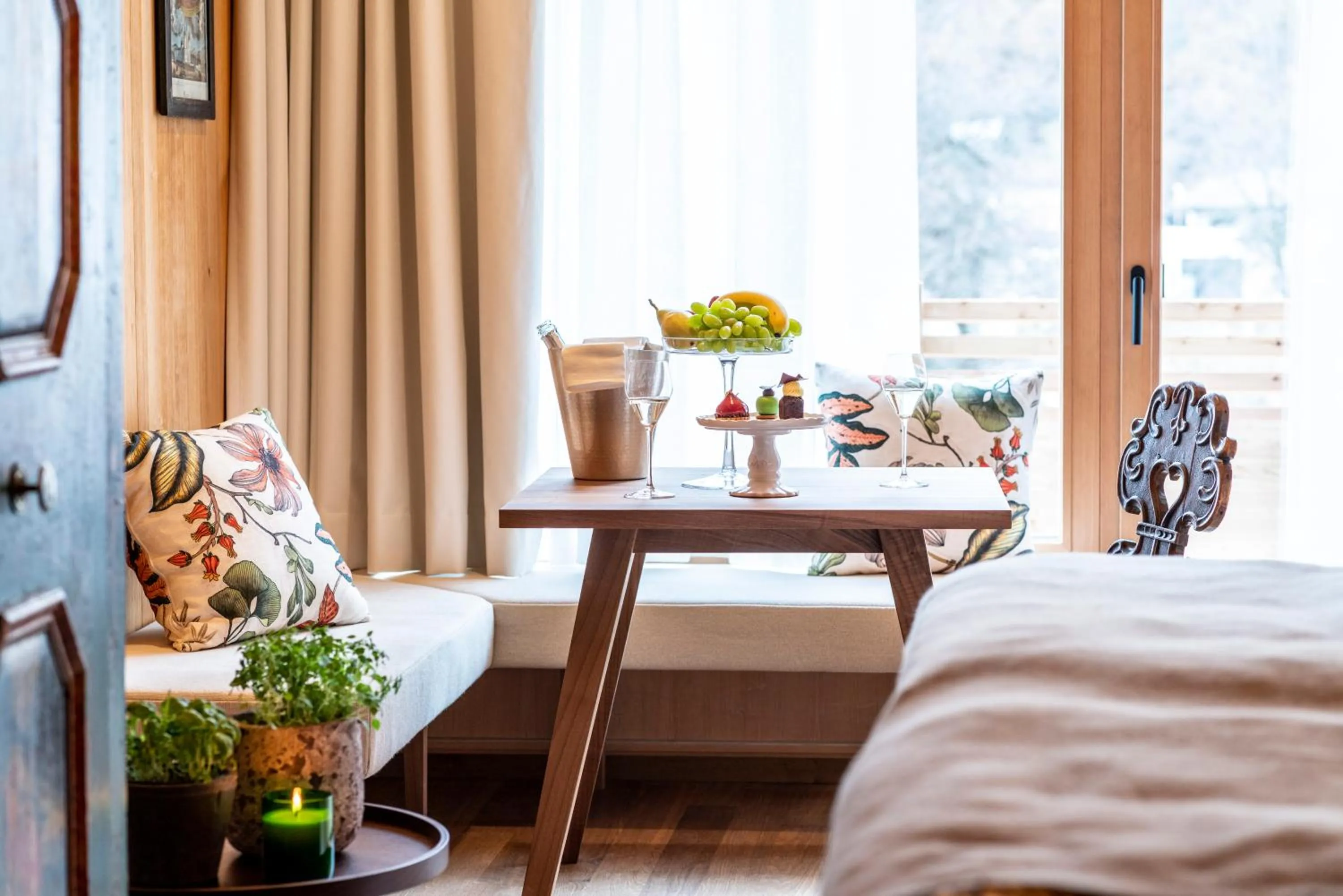 Decorative detail, Bed in MalisGarten Green Spa Hotel - Adults Only