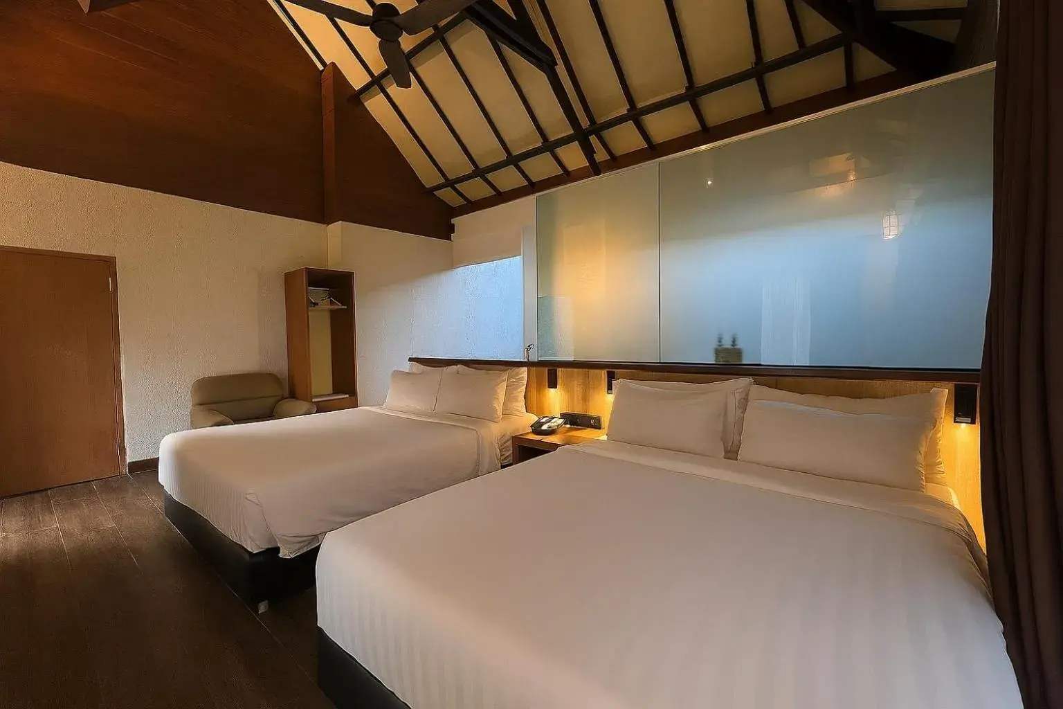 Bed in The Batu Hotel & Villas Bed in The Batu Hotel & Villas