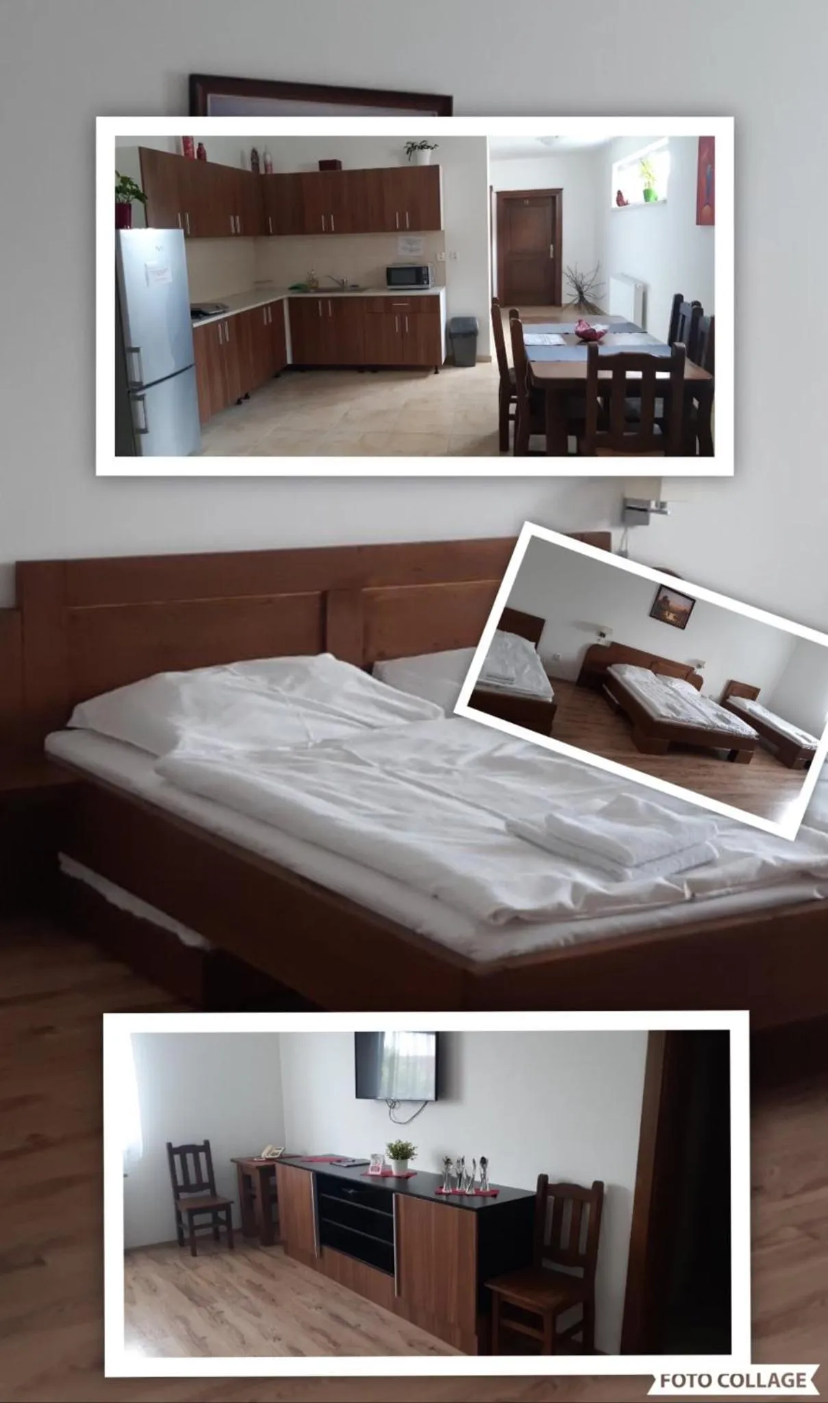 Bed in Motel Senec