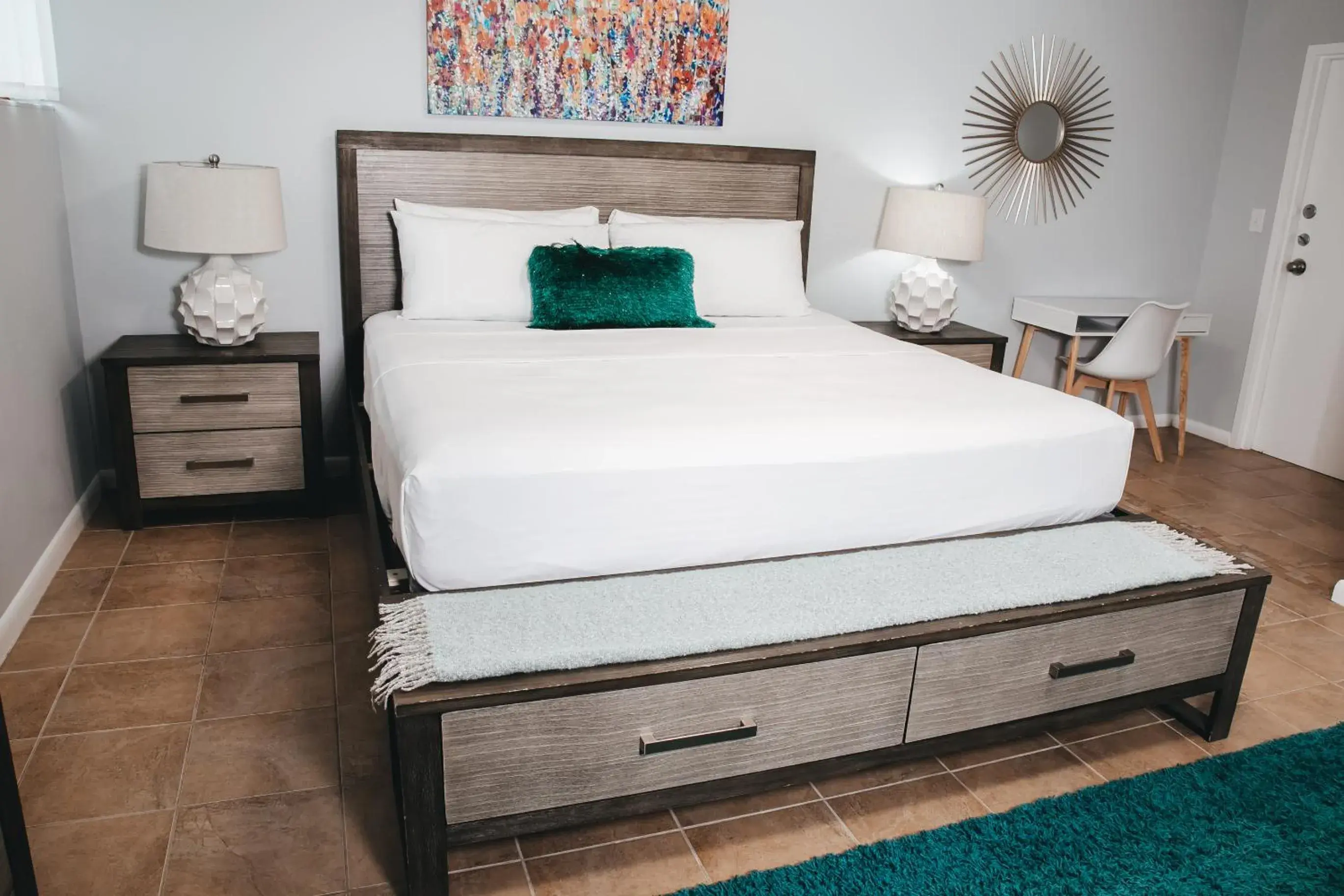 Bed in SKYLARANNA Resort & SPA Bed in SKYLARANNA Resort & SPA