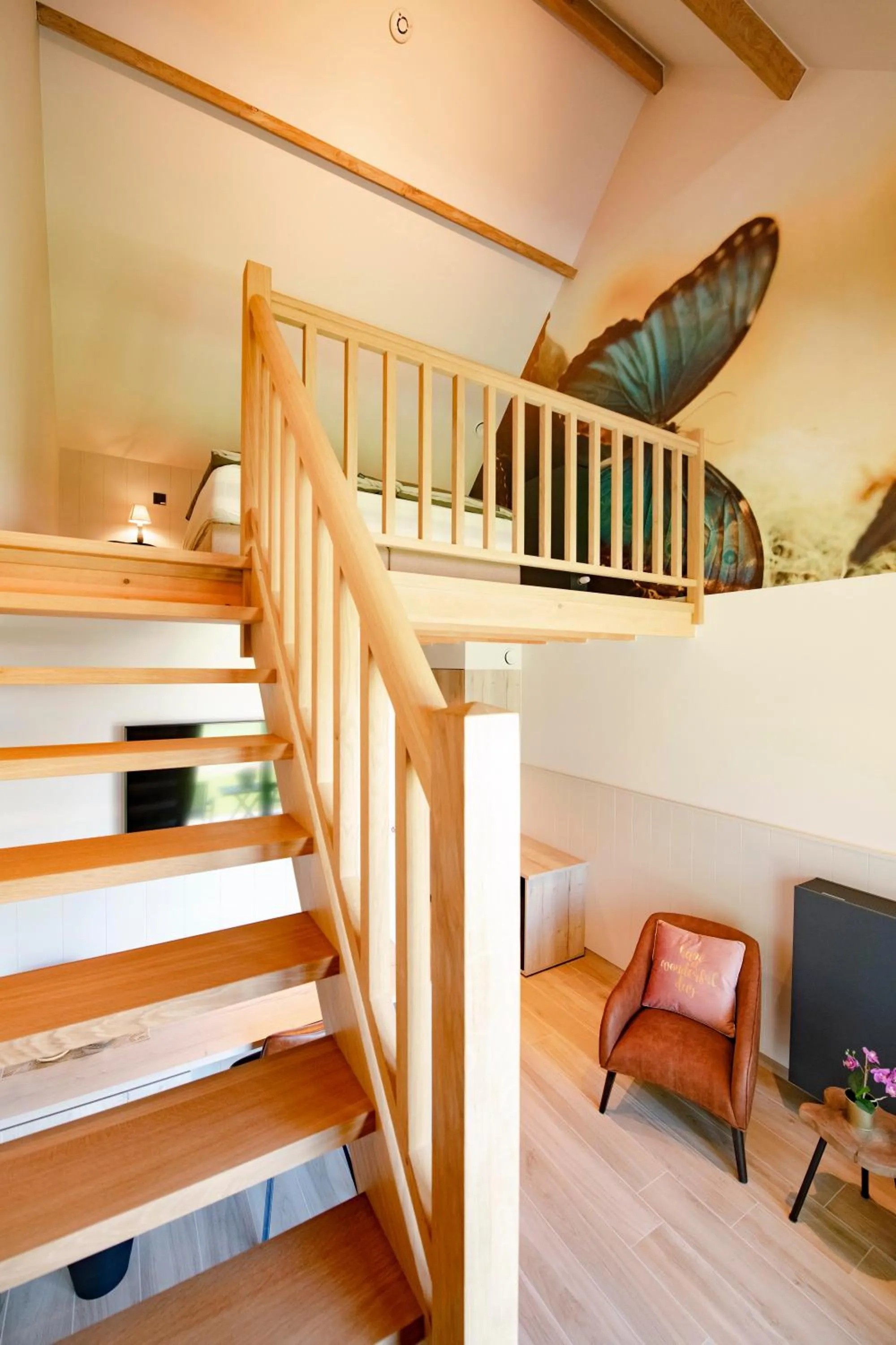 Seating area in B&B 't Motjeshof