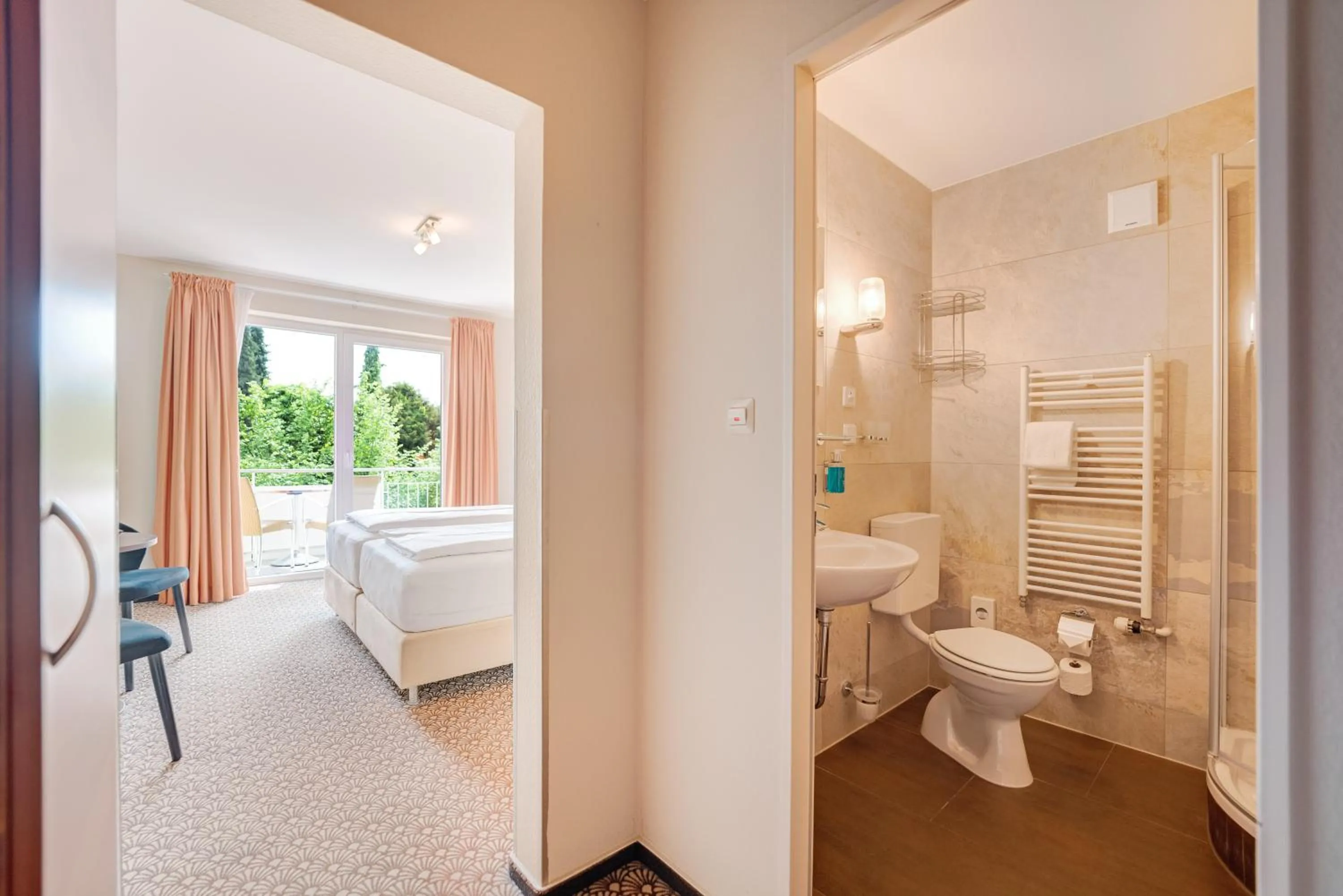 Shower in Parkhotel Lindau