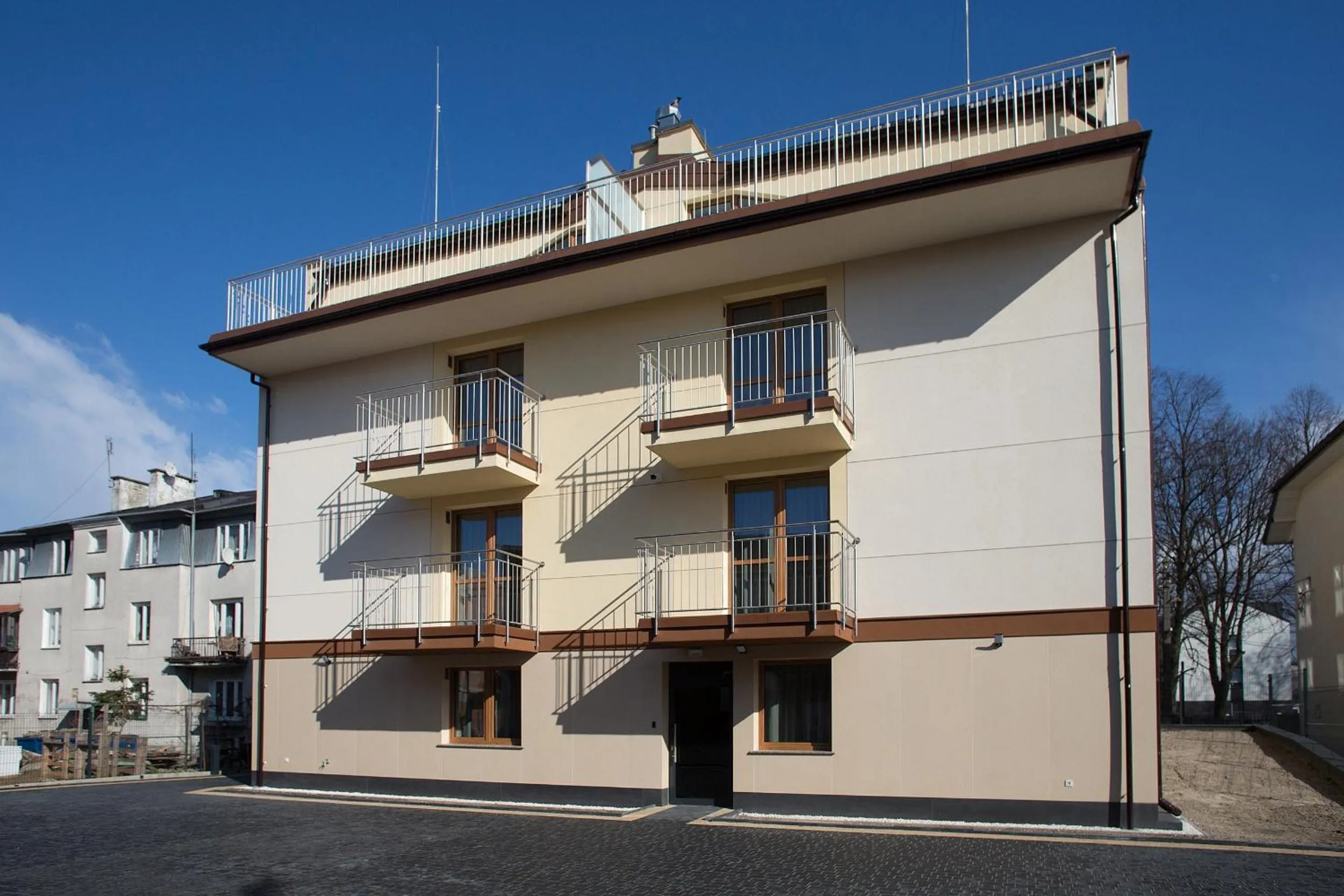 Property building in ShortStayPoland Apartamenty