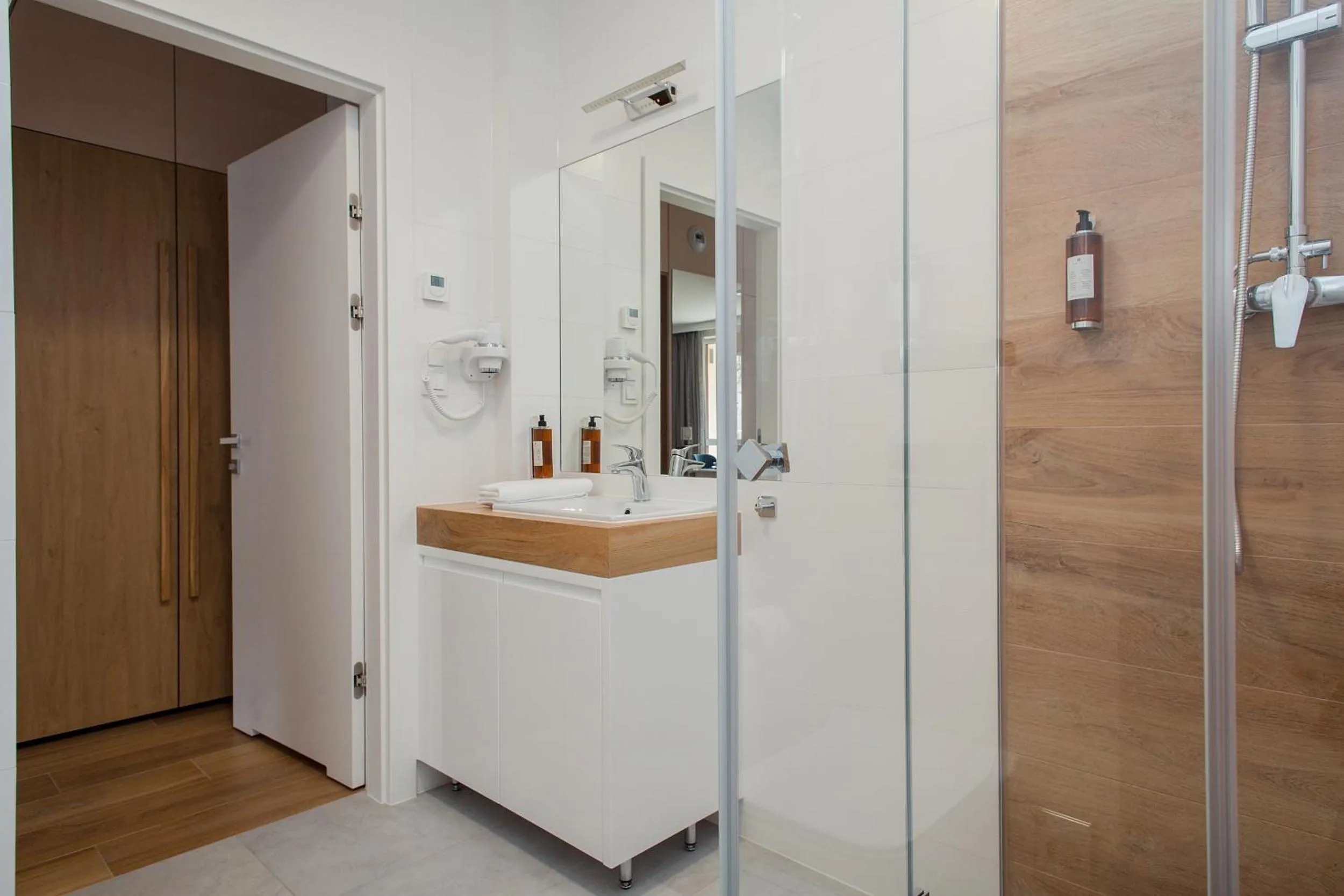 Shower in ShortStayPoland Apartamenty