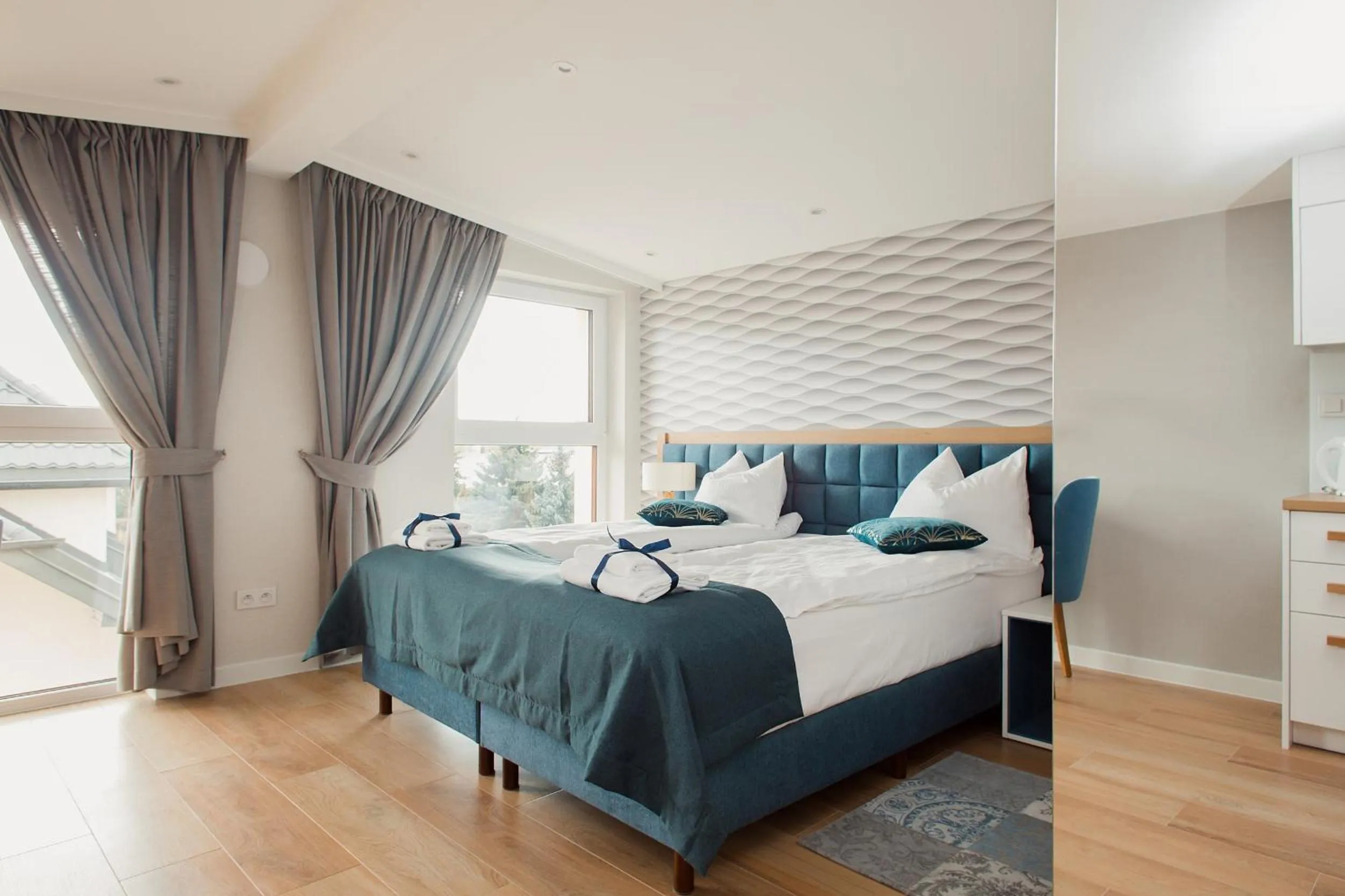 Bed in ShortStayPoland Apartamenty