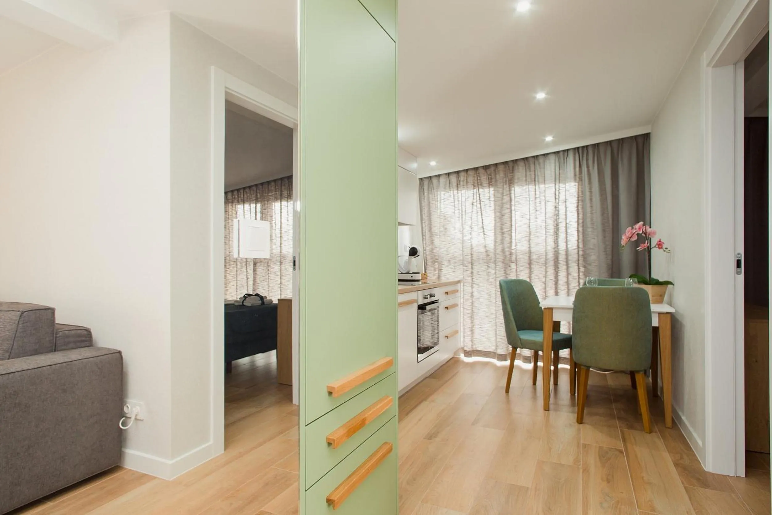 Kitchen or kitchenette in ShortStayPoland Apartamenty