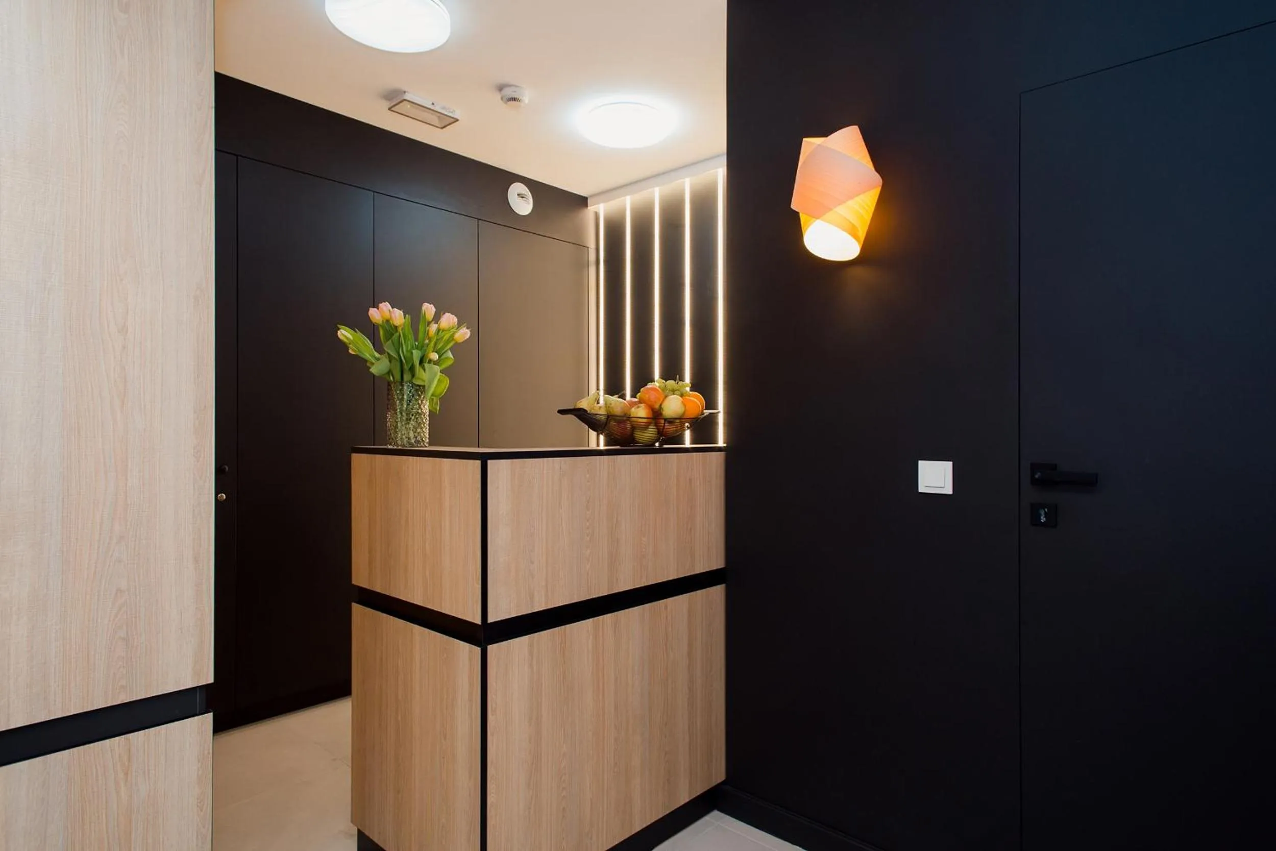 Lobby or reception in ShortStayPoland Apartamenty