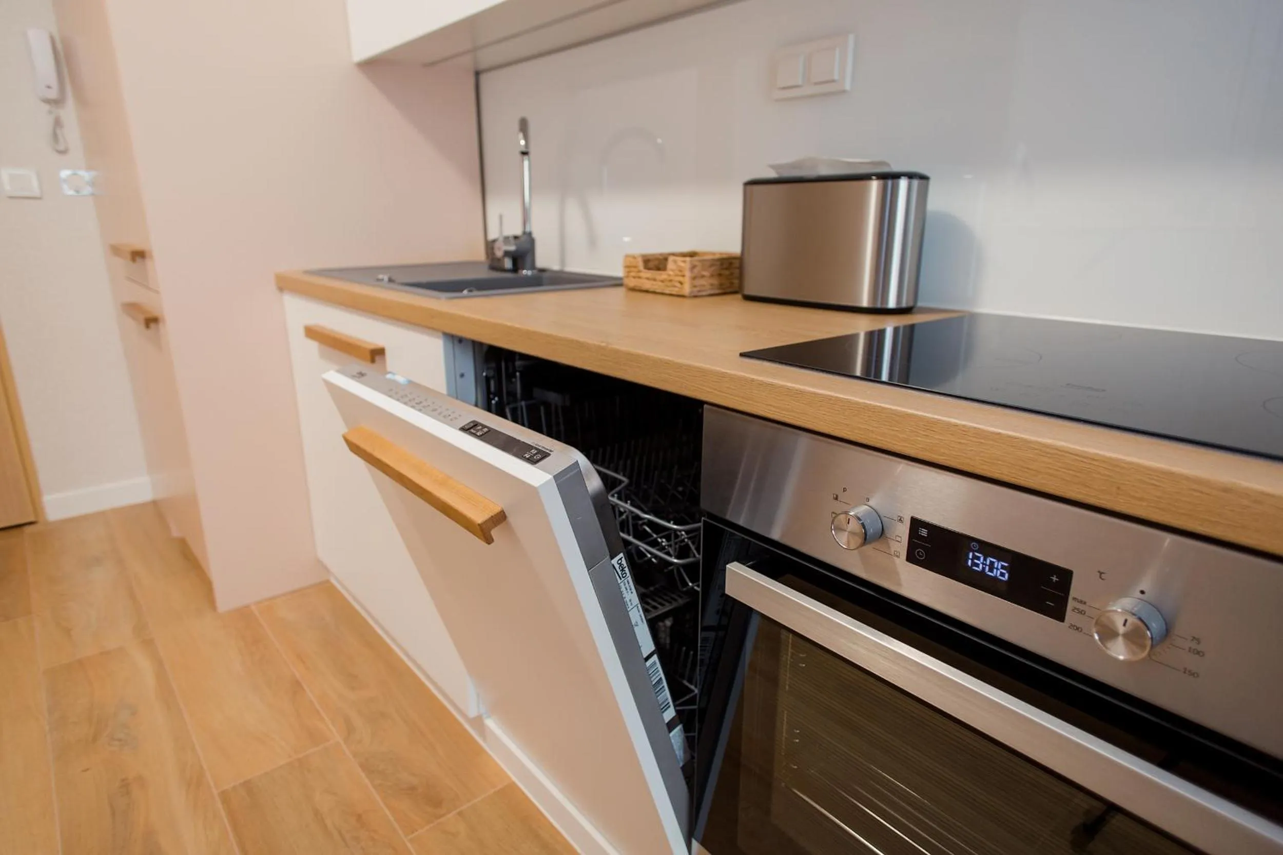 Kitchen or kitchenette in ShortStayPoland Apartamenty