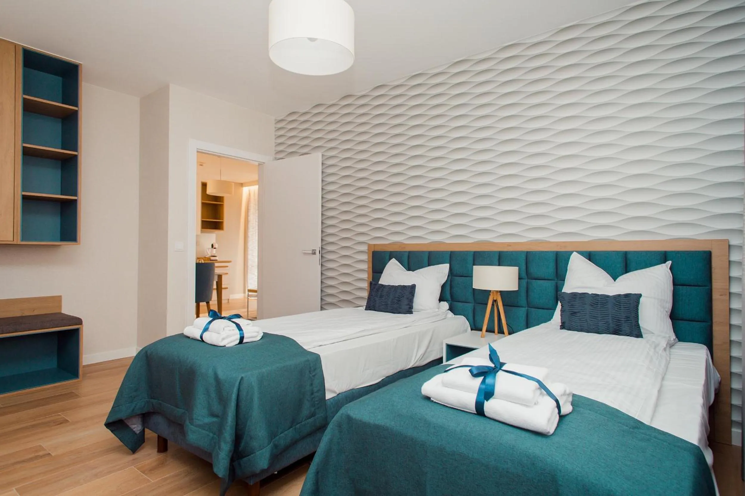 Bed in ShortStayPoland Apartamenty