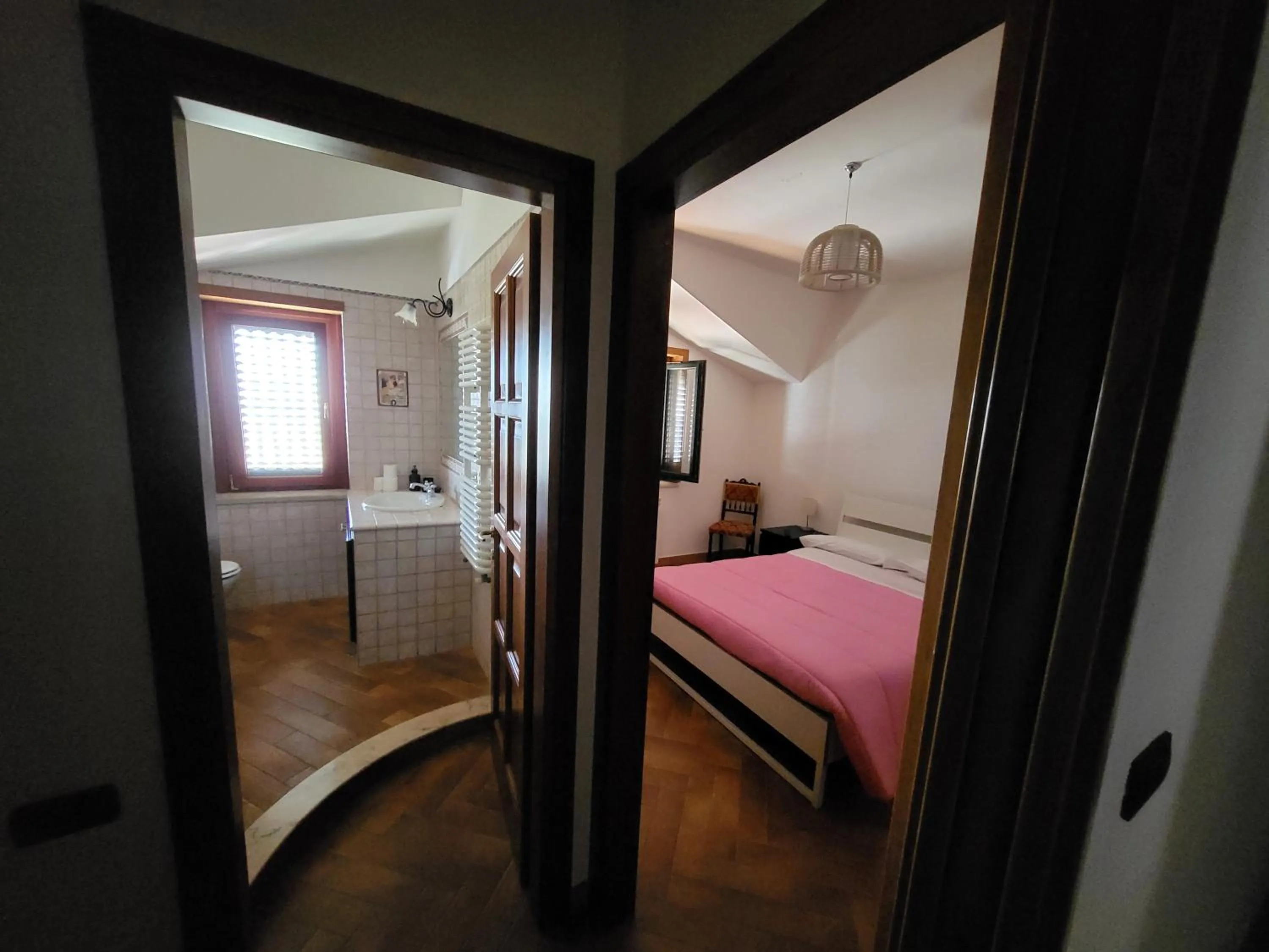 Bed in Villa Cipriano