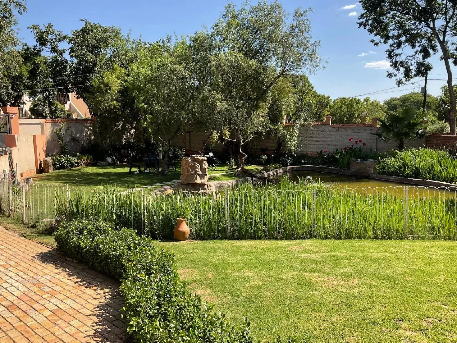 Garden in Royal Olympia Lodges & Safaris RSA