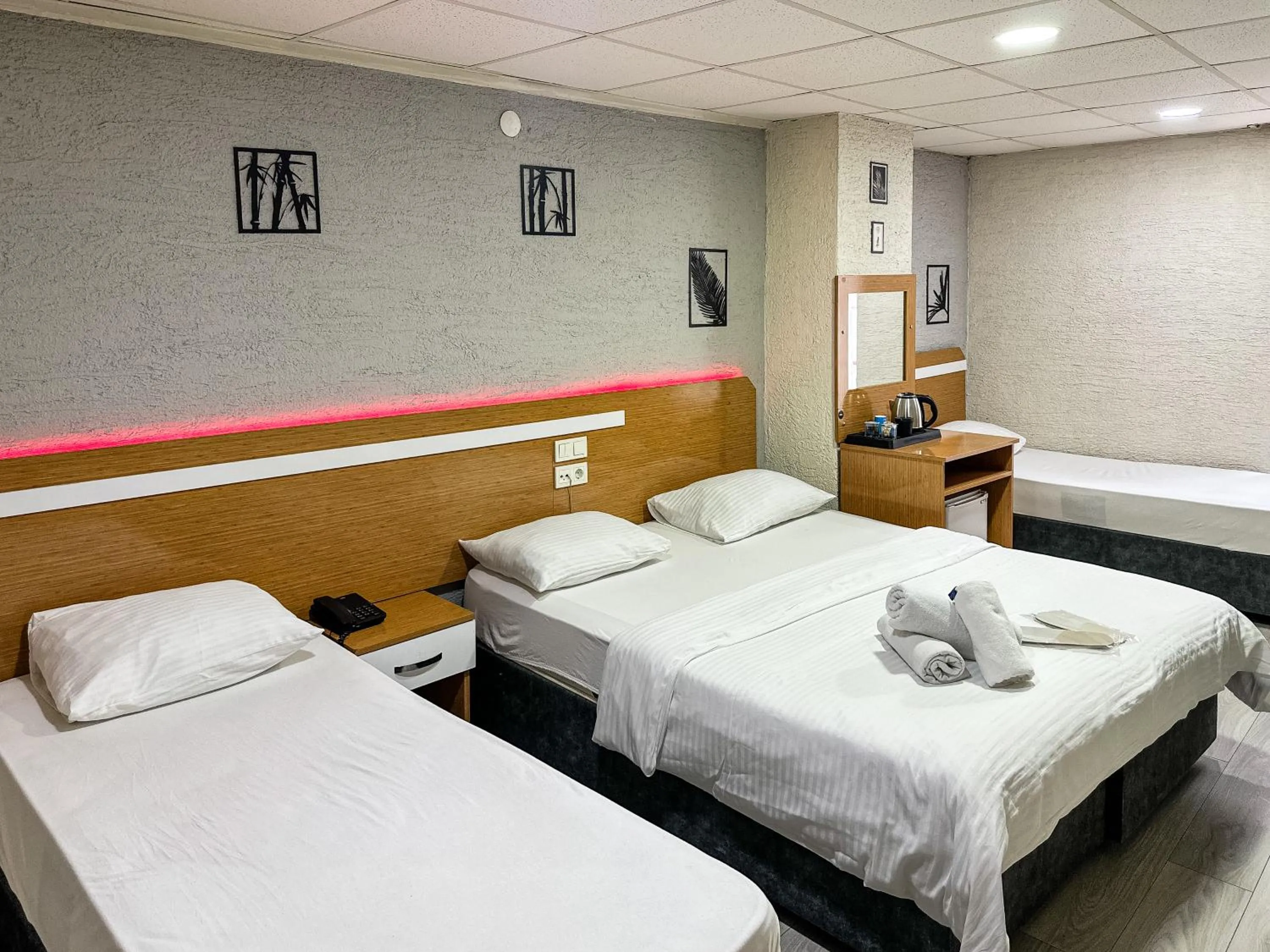 Bed in Avcılar İnci Hotel