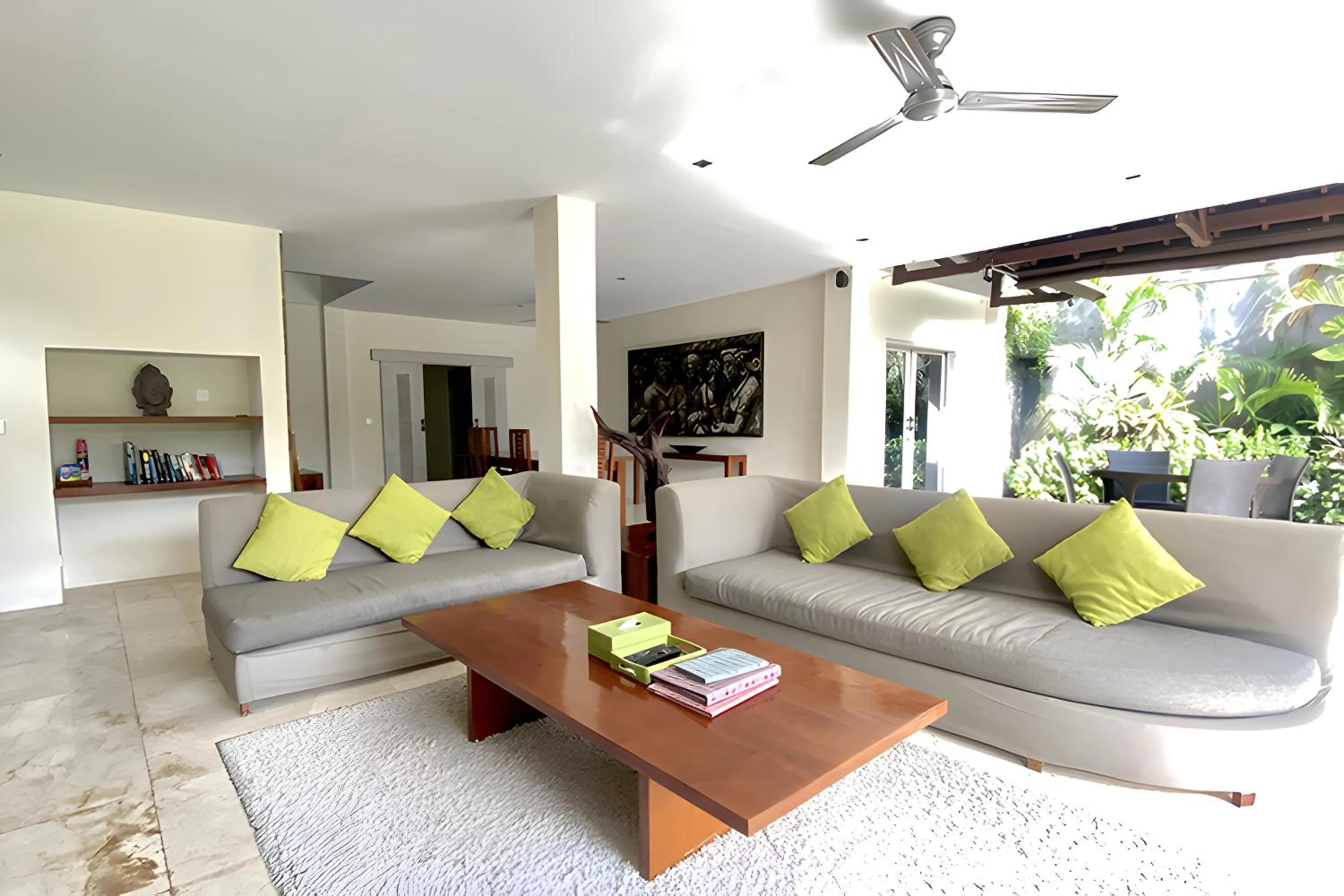 Living room in Serene Villas
