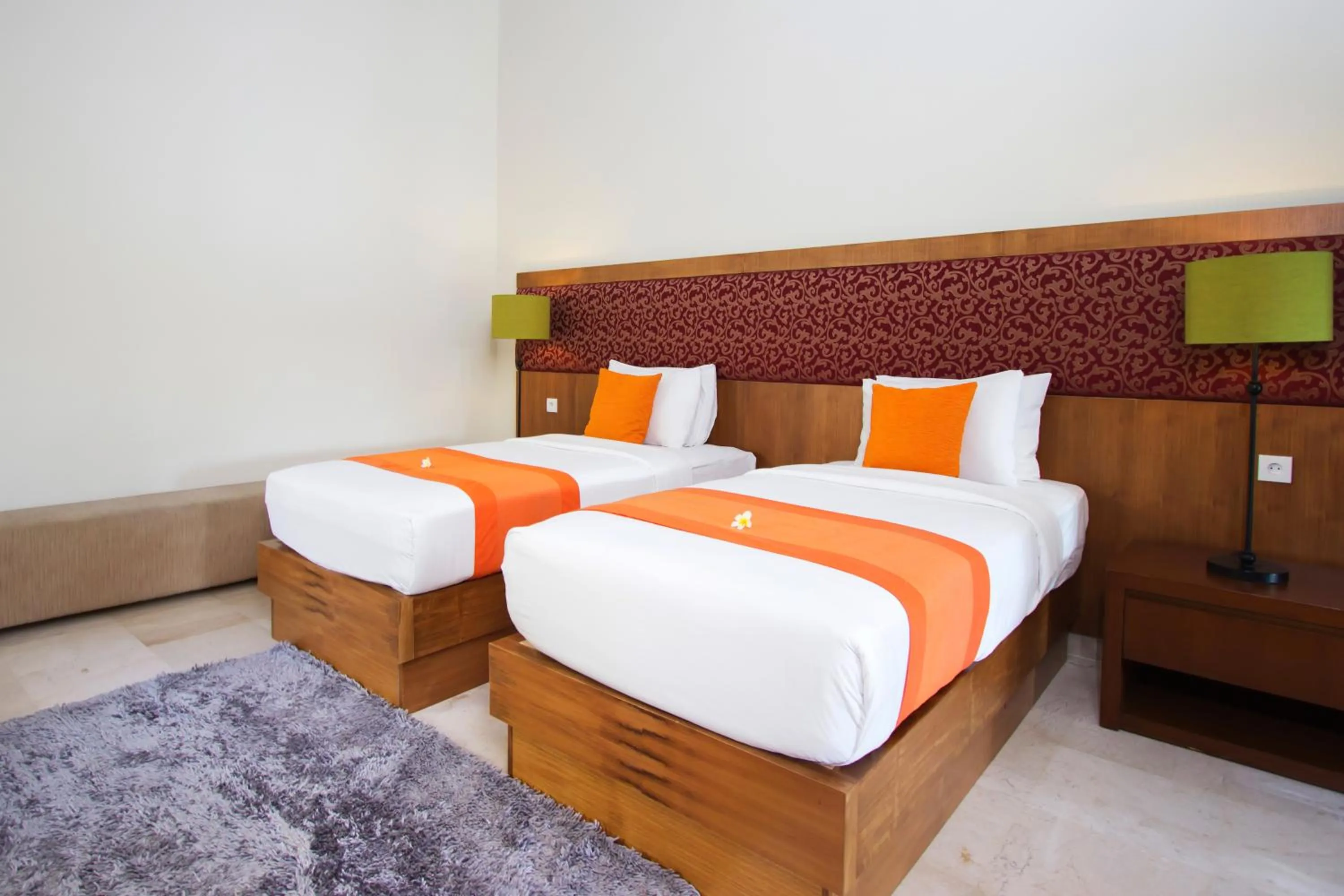 Bedroom, Bed in Serene Villas