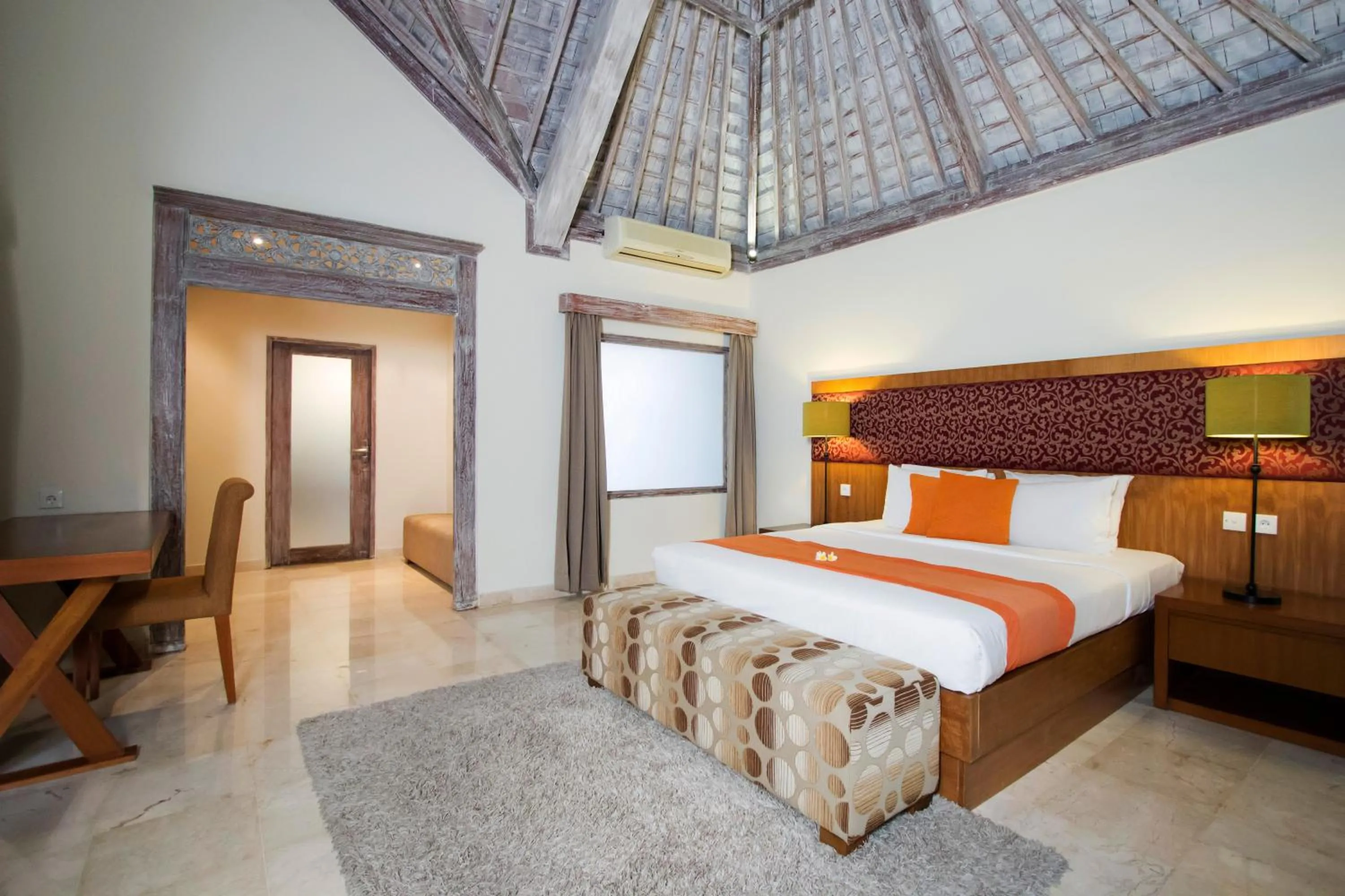 Bedroom, Bed in Serene Villas