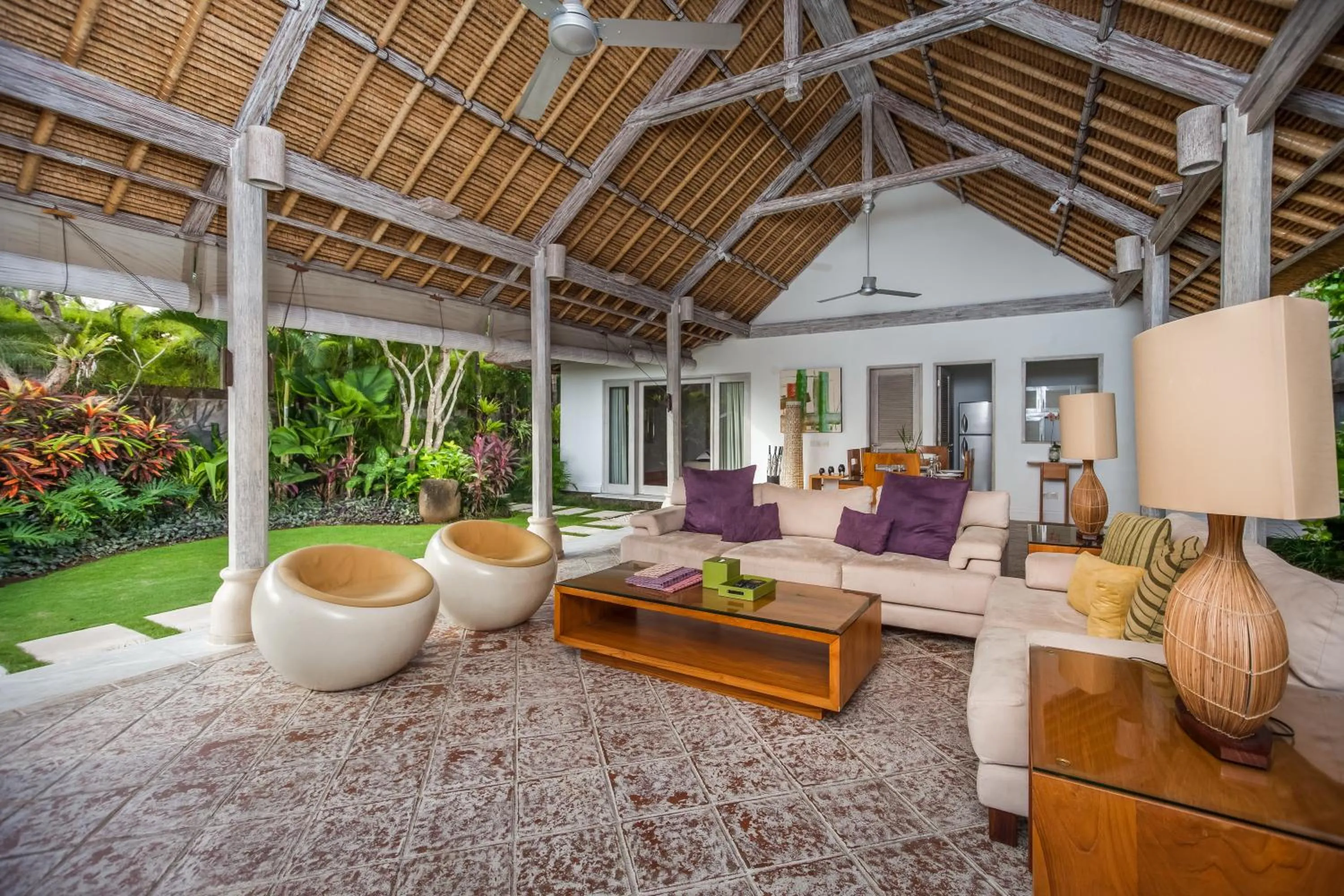 Living room in Serene Villas