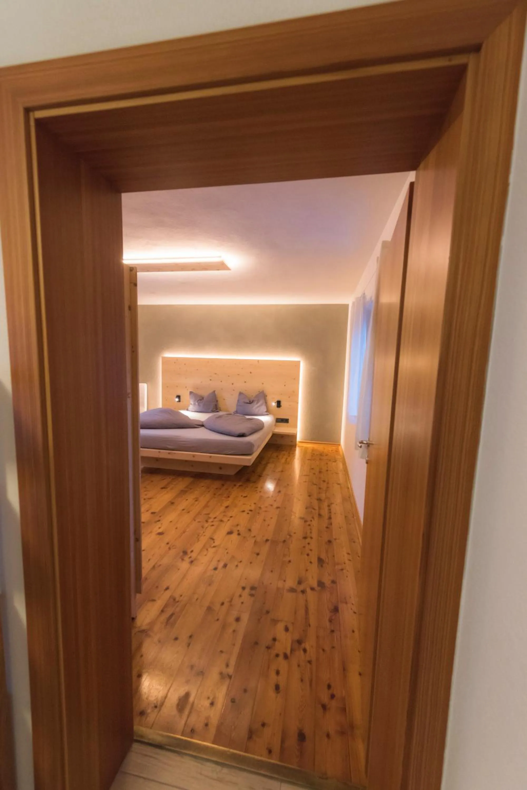 Bed in Residence-Garni Haus Tschenett