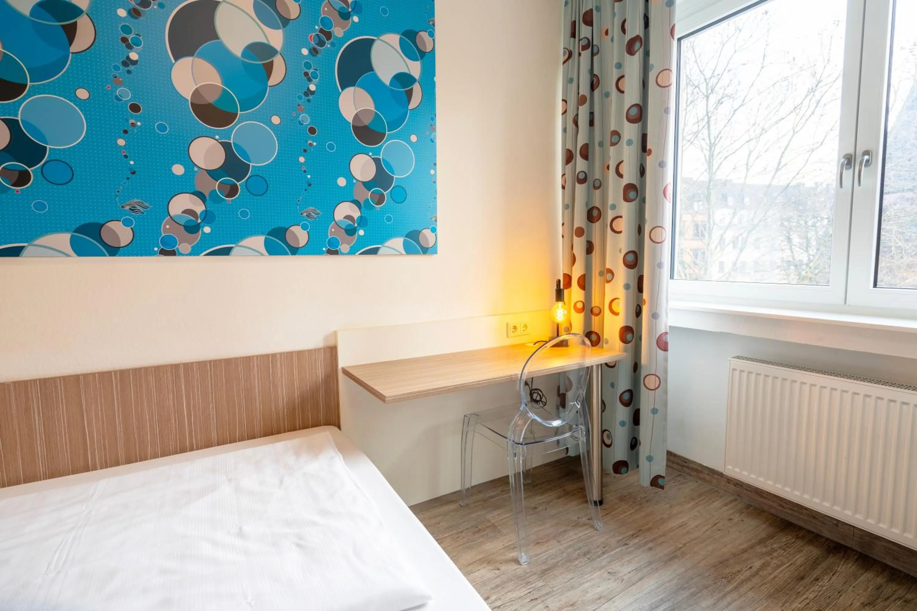 Bedroom, Bed in Hotel Madeleine Biohotel