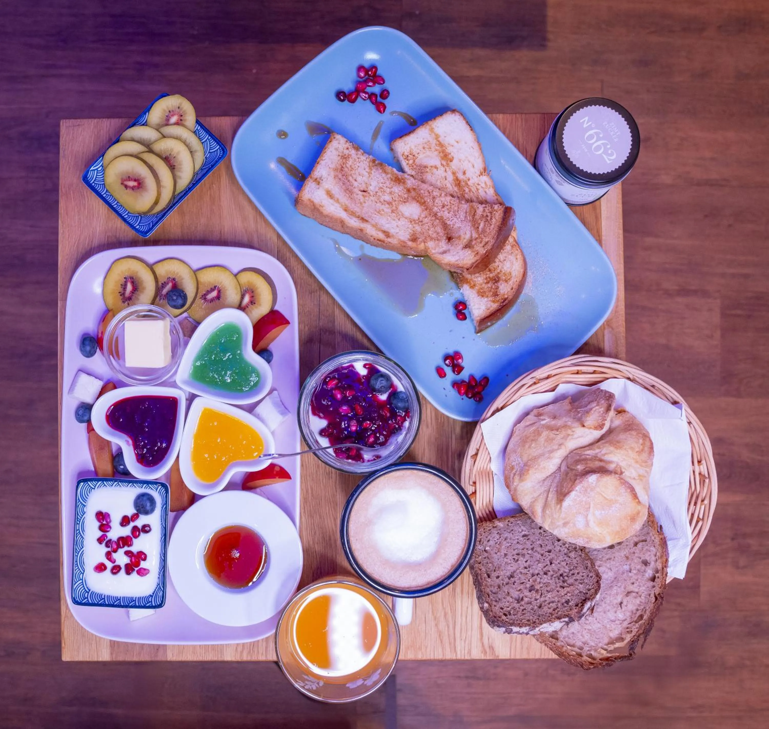 Breakfast in Hotel Madeleine Biohotel