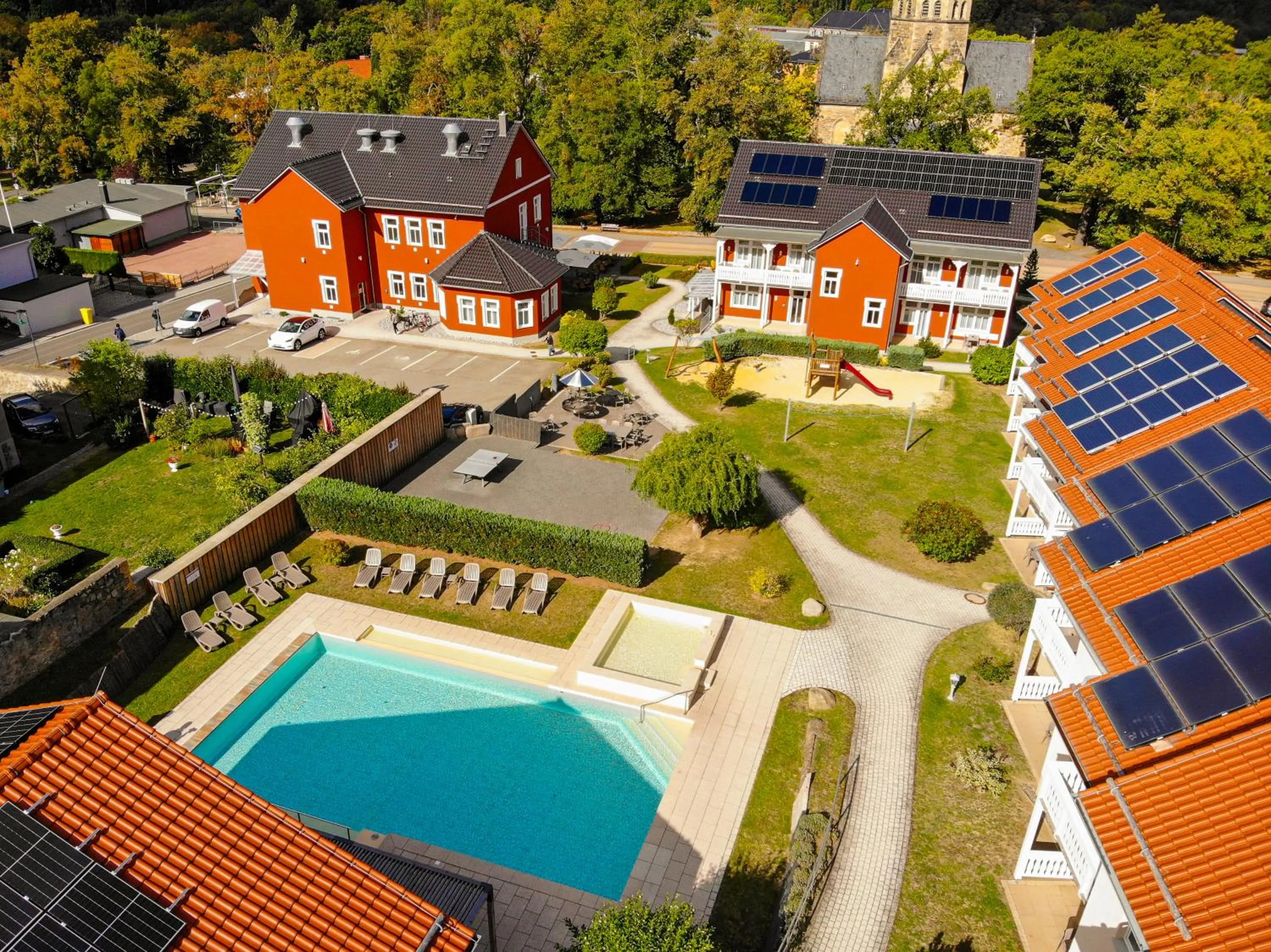 Property building in Hotelpark Bodetal mit Ferienwohnungen