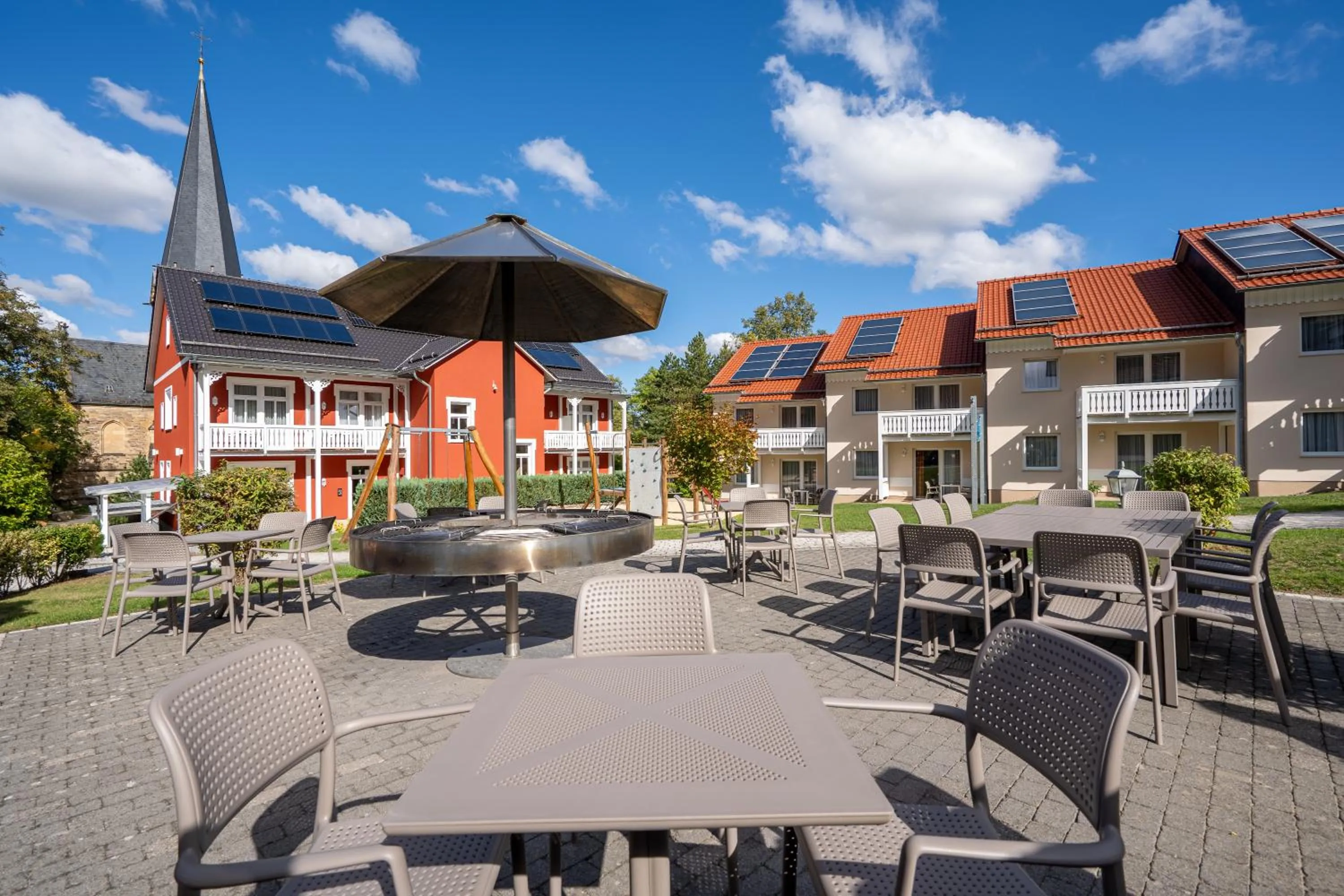 BBQ facilities in Hotelpark Bodetal mit Ferienwohnungen