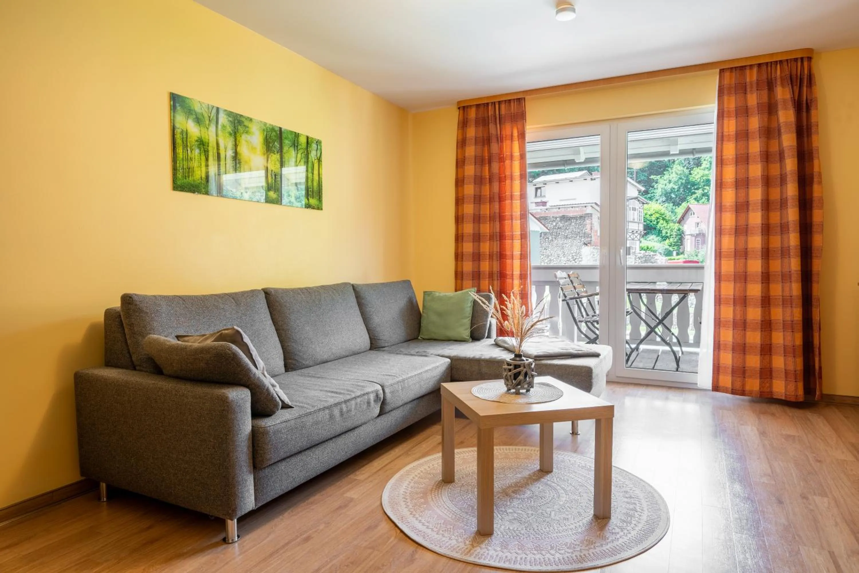 Living room in Hotelpark Bodetal mit Ferienwohnungen