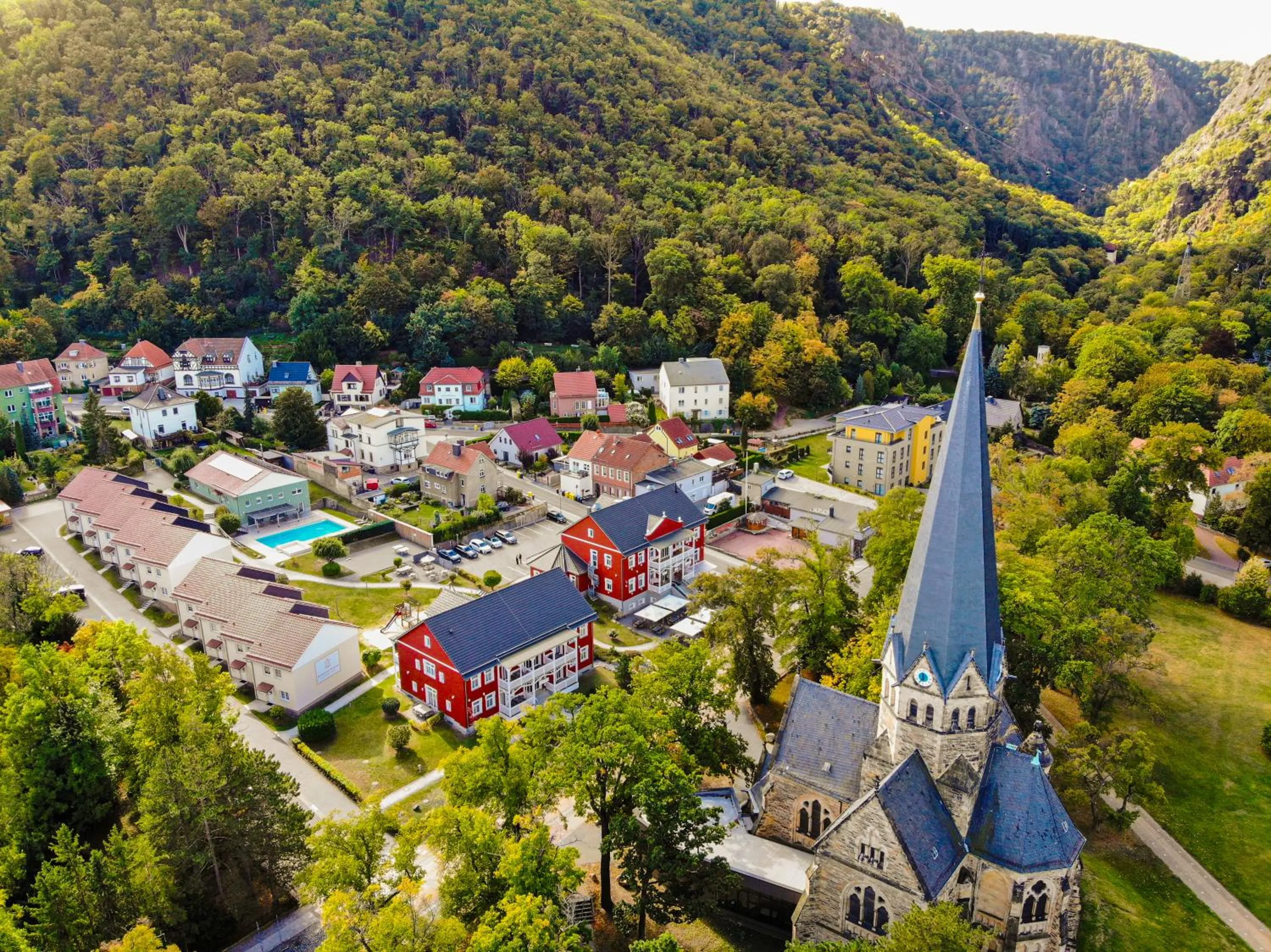 Property building in Hotelpark Bodetal mit Ferienwohnungen
