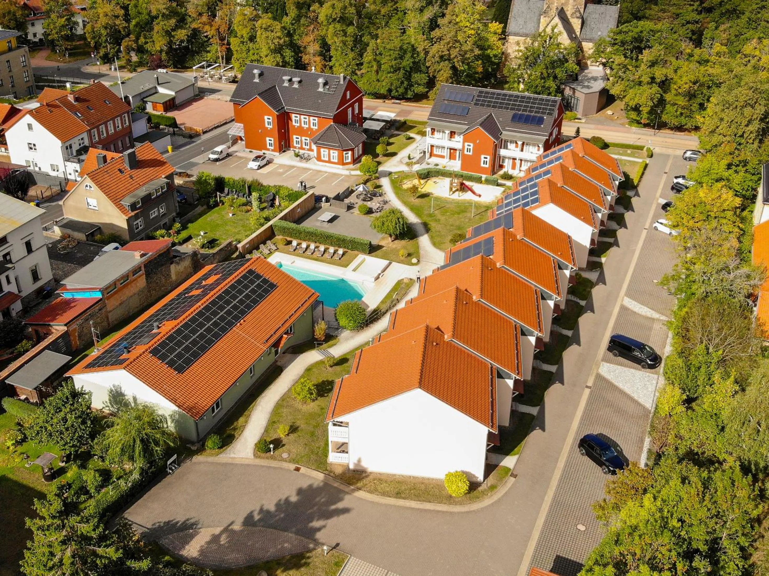 Property building in Hotelpark Bodetal mit Ferienwohnungen