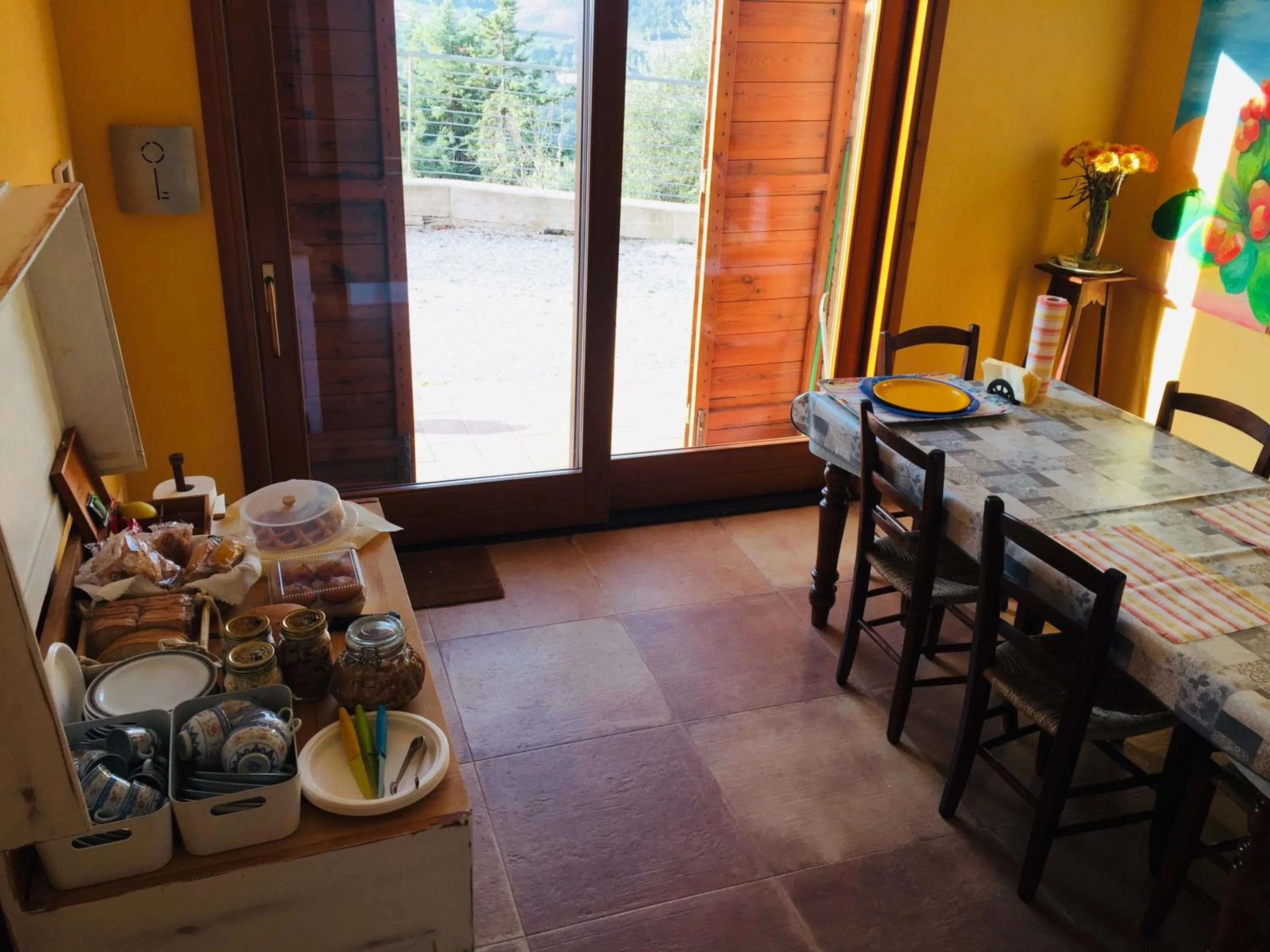 Breakfast in Green B&B Urbino Cá del vento