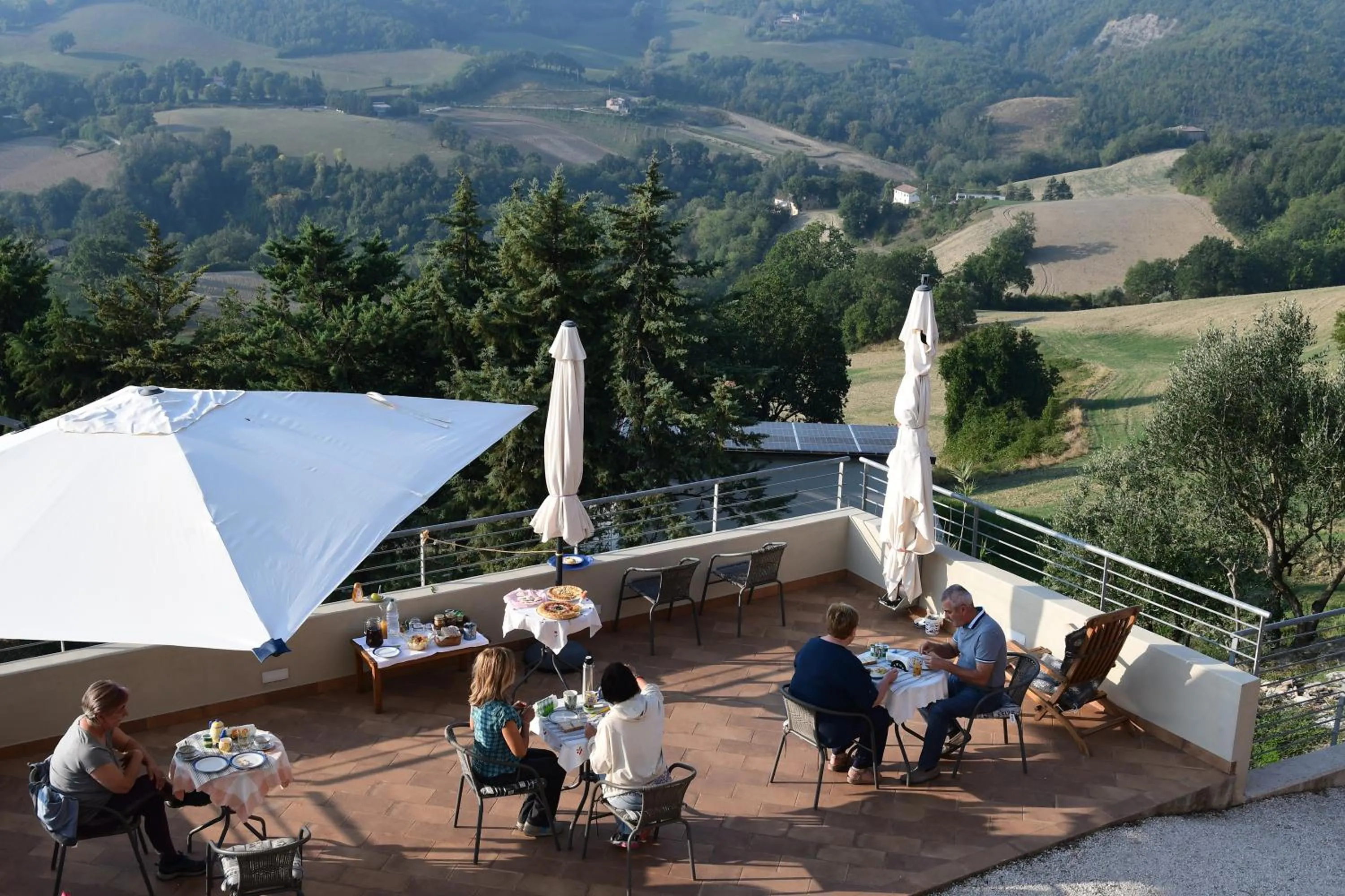 Coffee/tea facilities in Green B&B Urbino Cá del vento