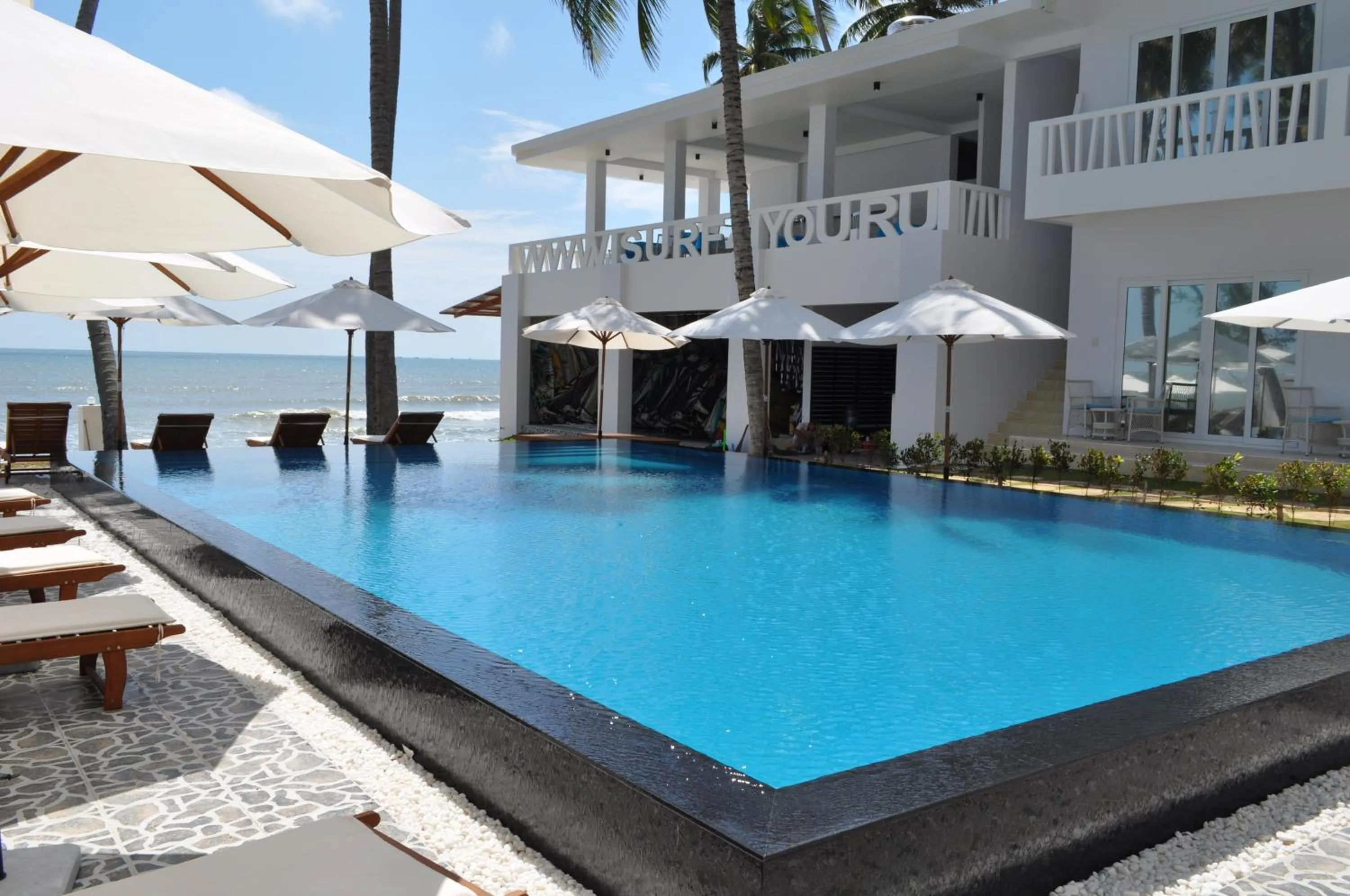 Swimming pool in Surf4You Residence