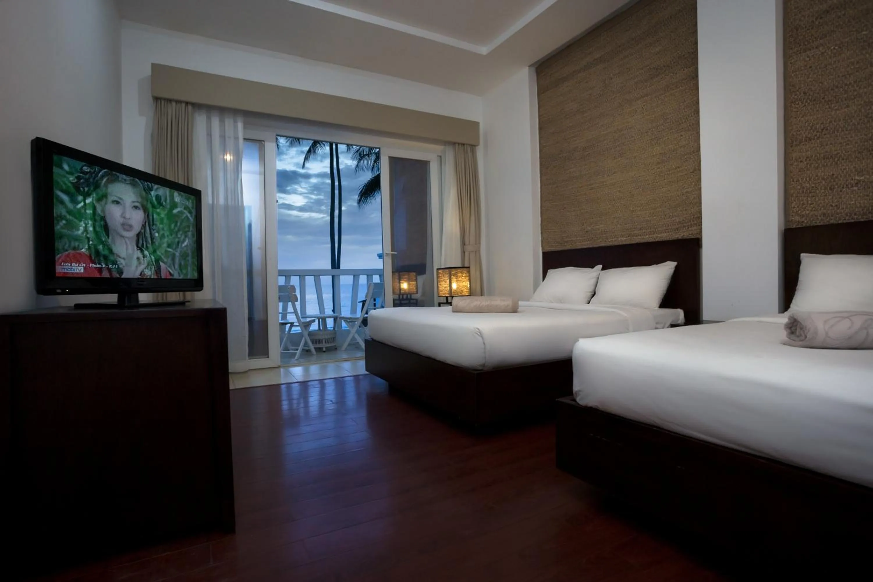 Decorative detail, Bed in Surf4You Residence