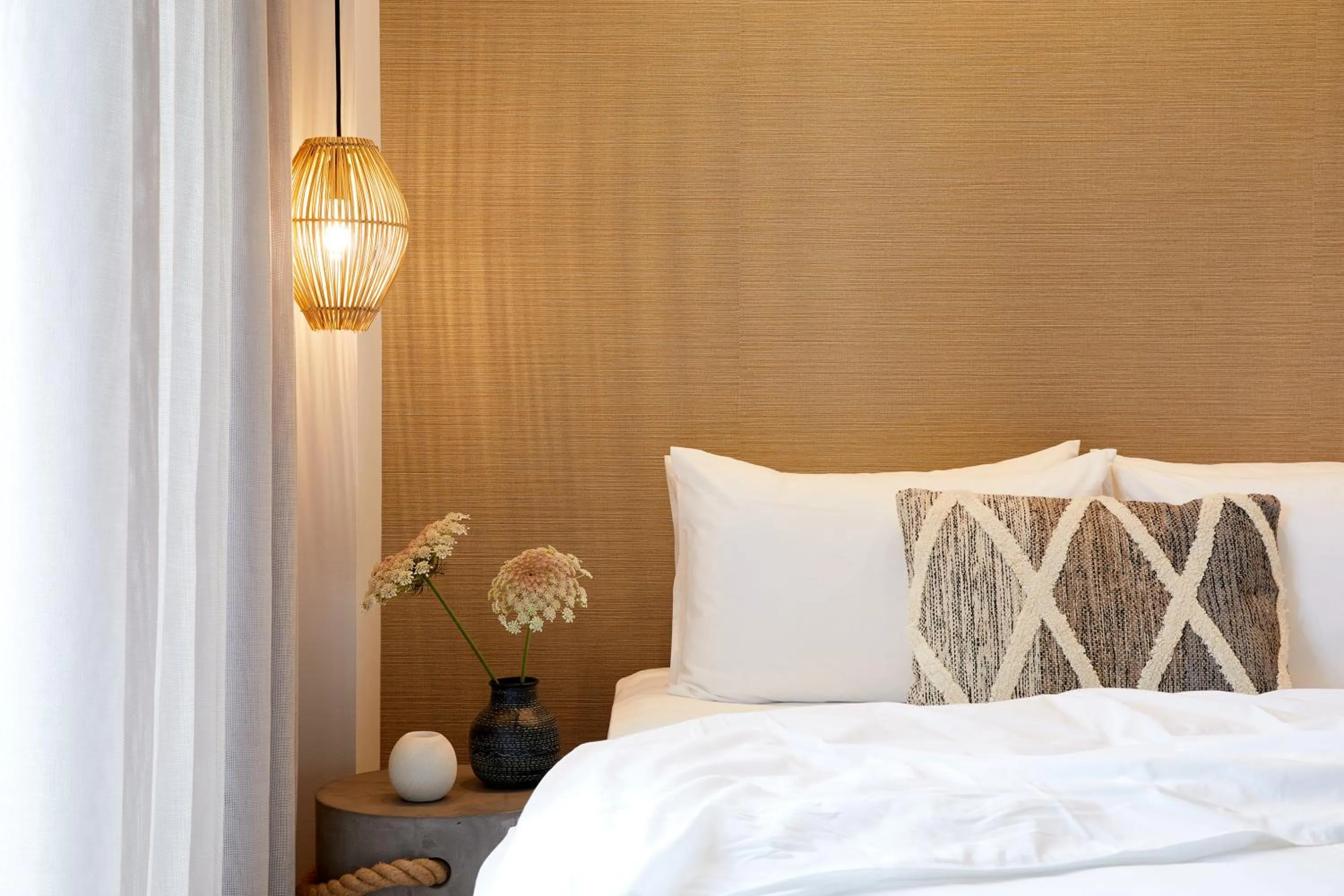 Bed in S & O Villas Corfu