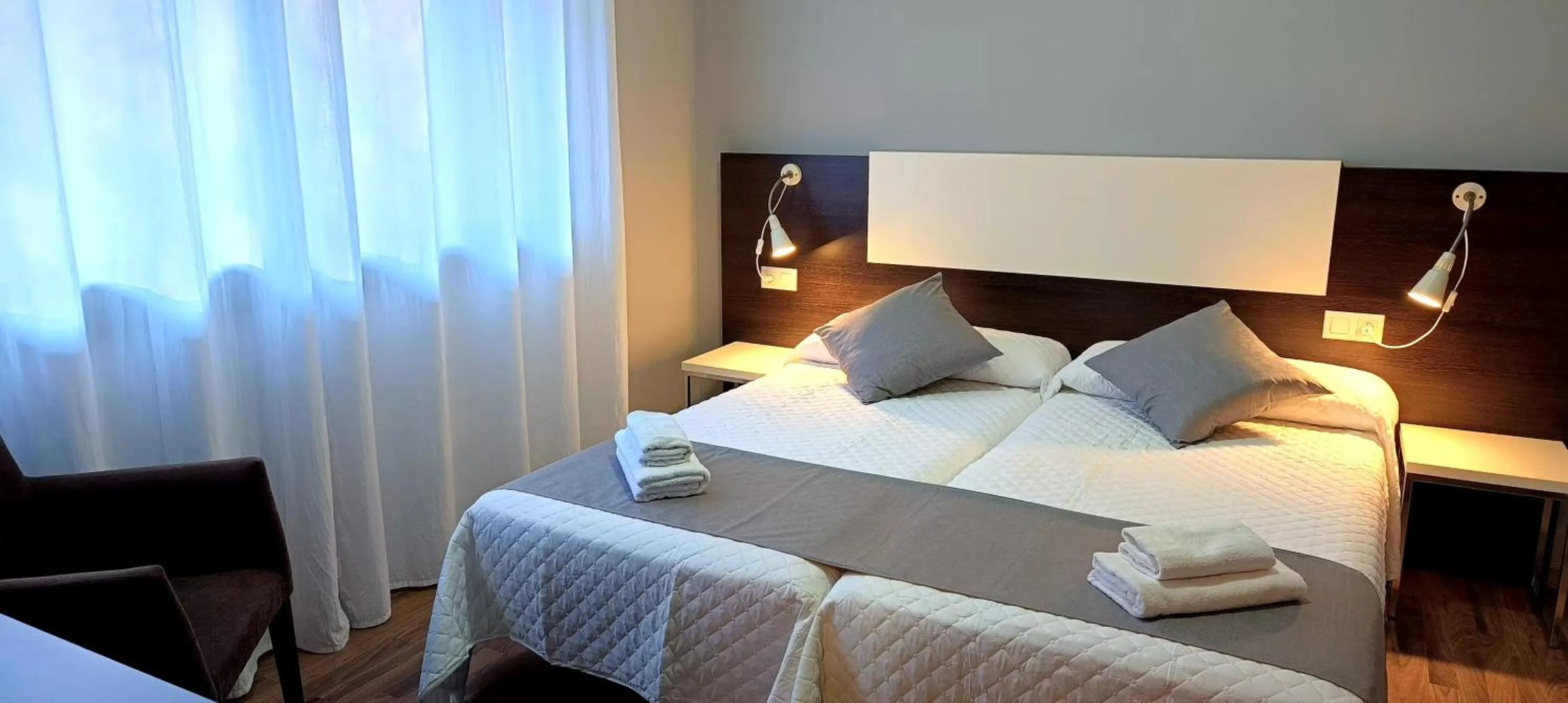 Bed in Apartaments La Farga Arbúcies