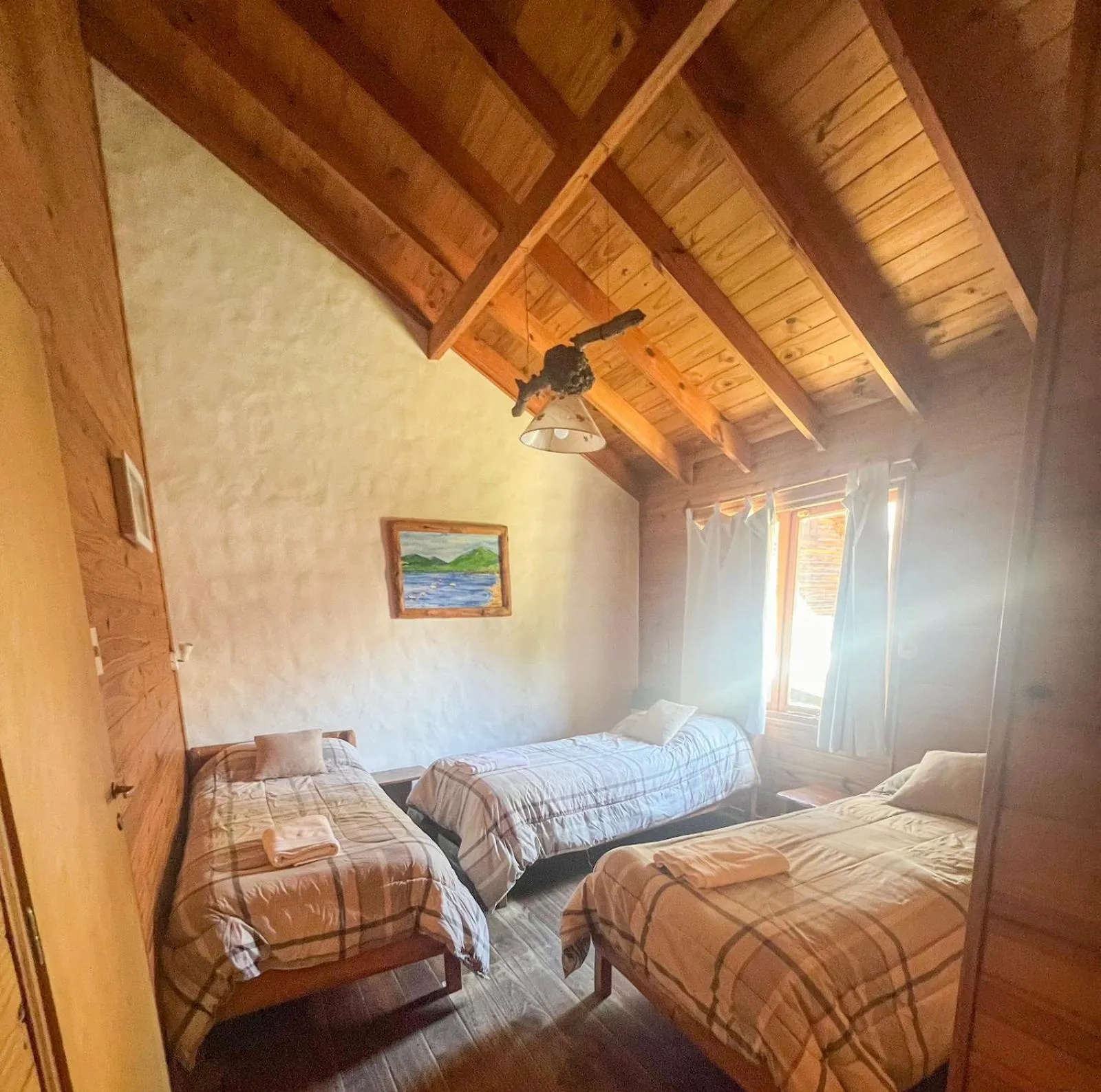 Bed in Cabañas Arique